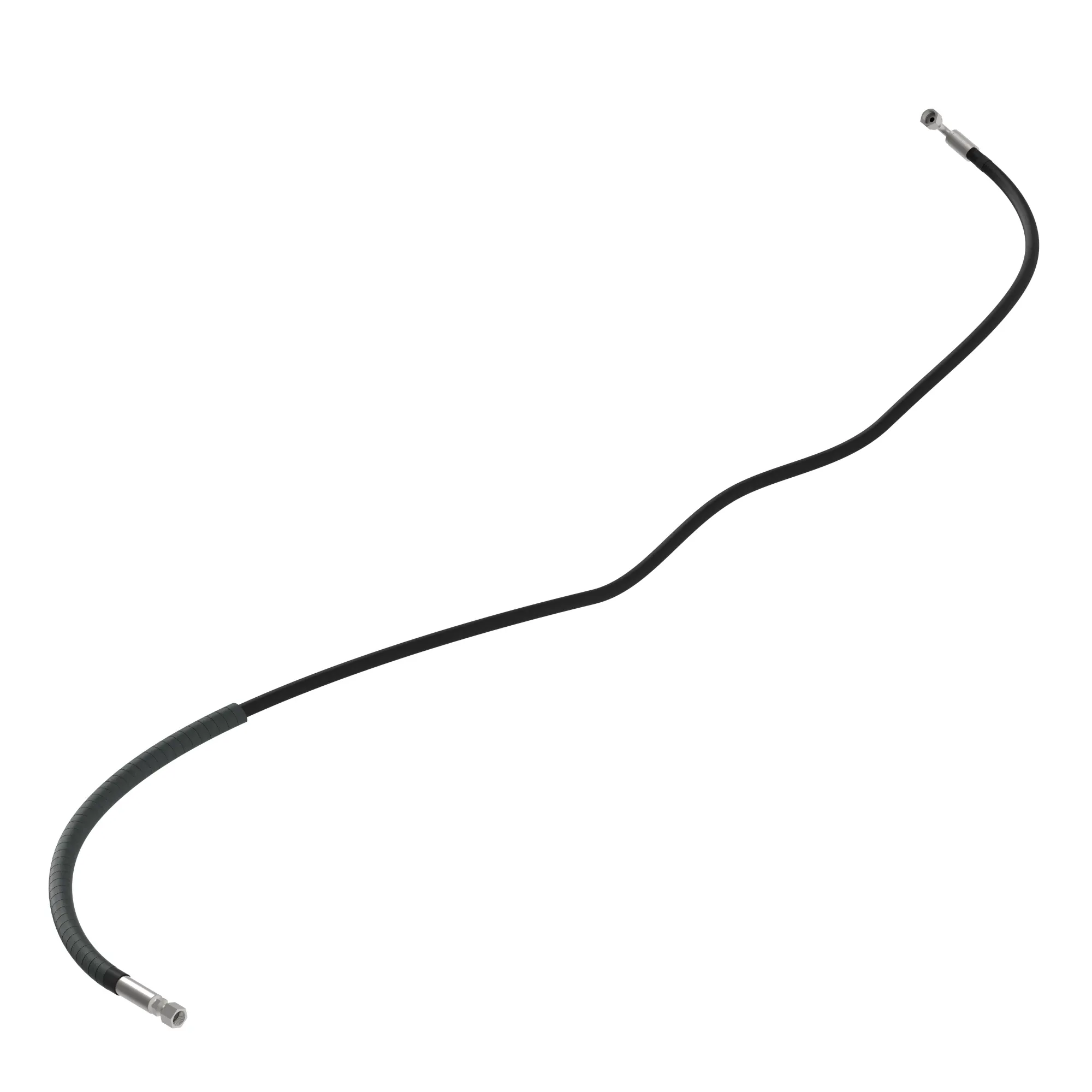 John Deere Primary Hood Rotate Motor Hydraulic Hose - AXT24943