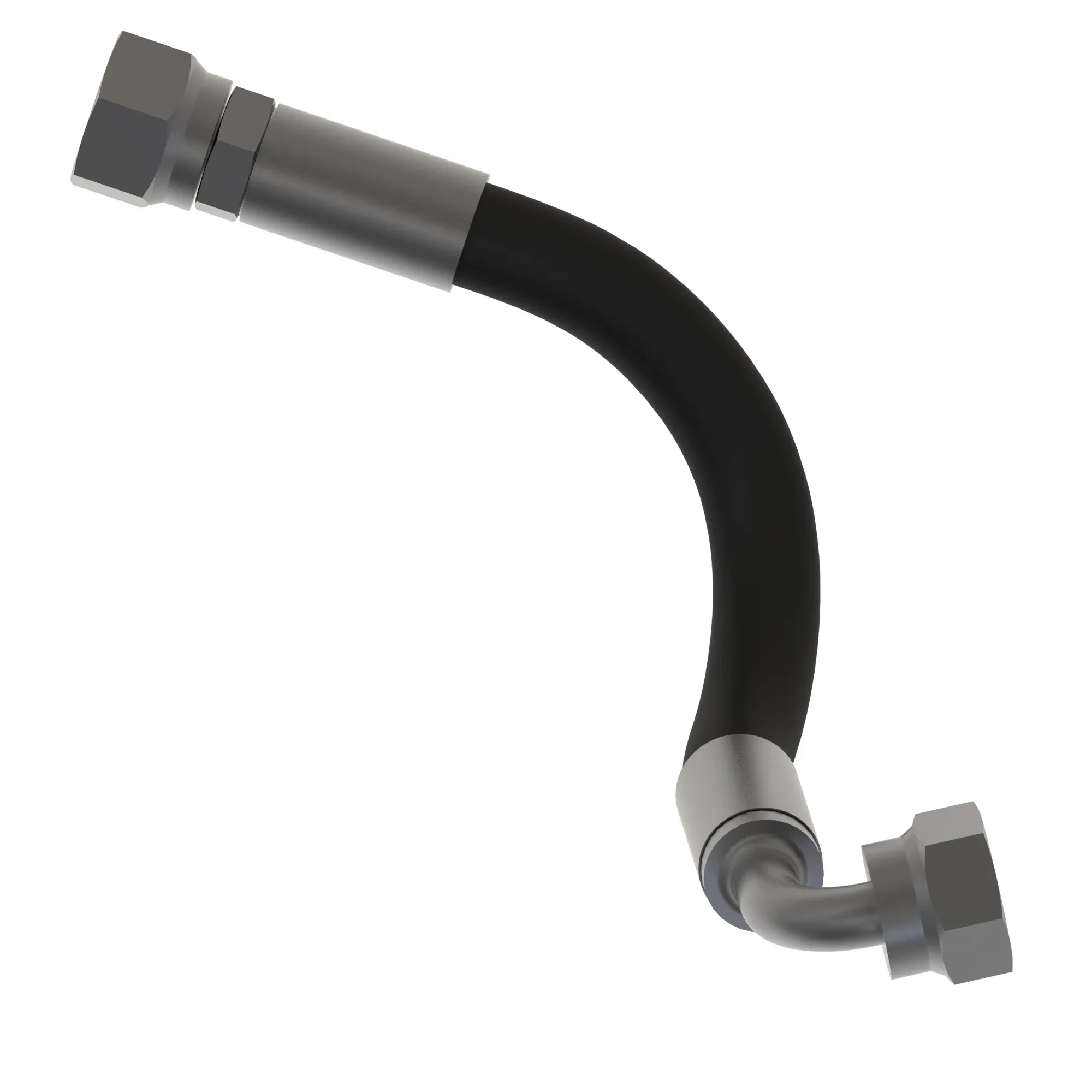 John Deere Hose, Wheel Valve to Banjo - RE597856