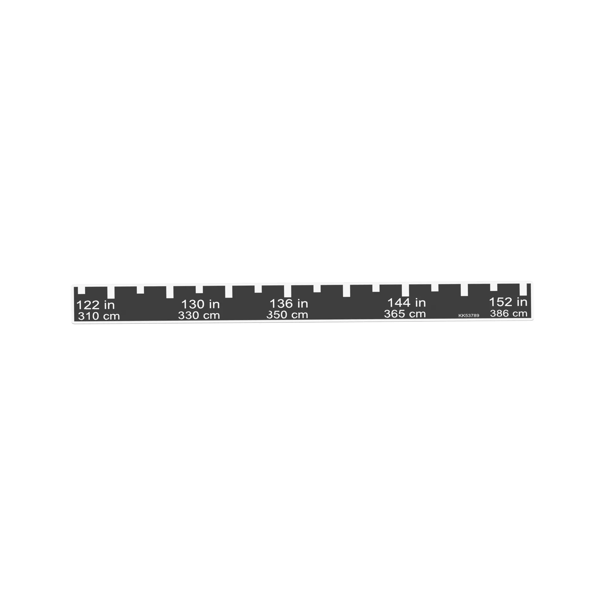John Deere Wheel Spacing Label - KK53789