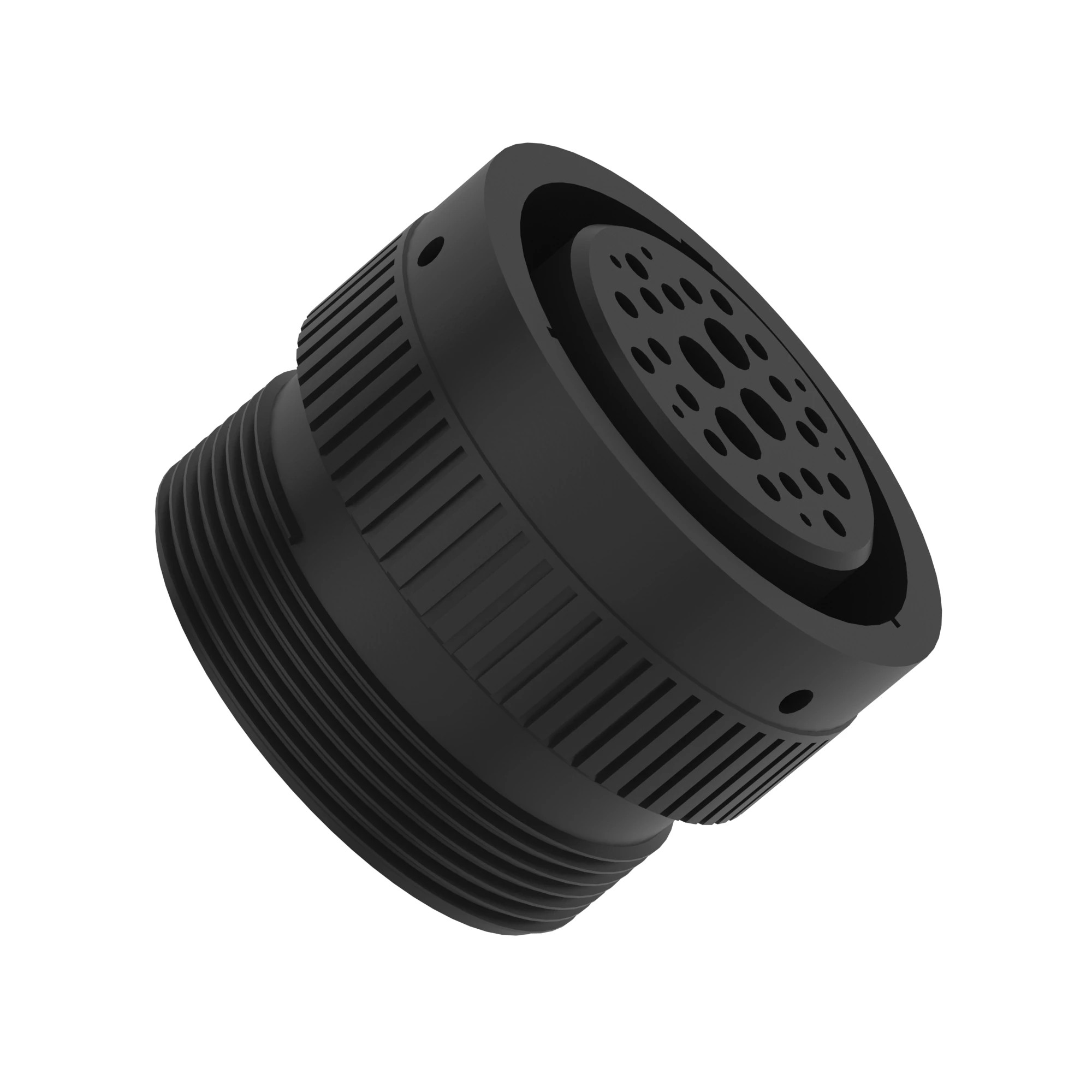 CONN DEUTSCH HDP20 29W FS BLK PLSTC