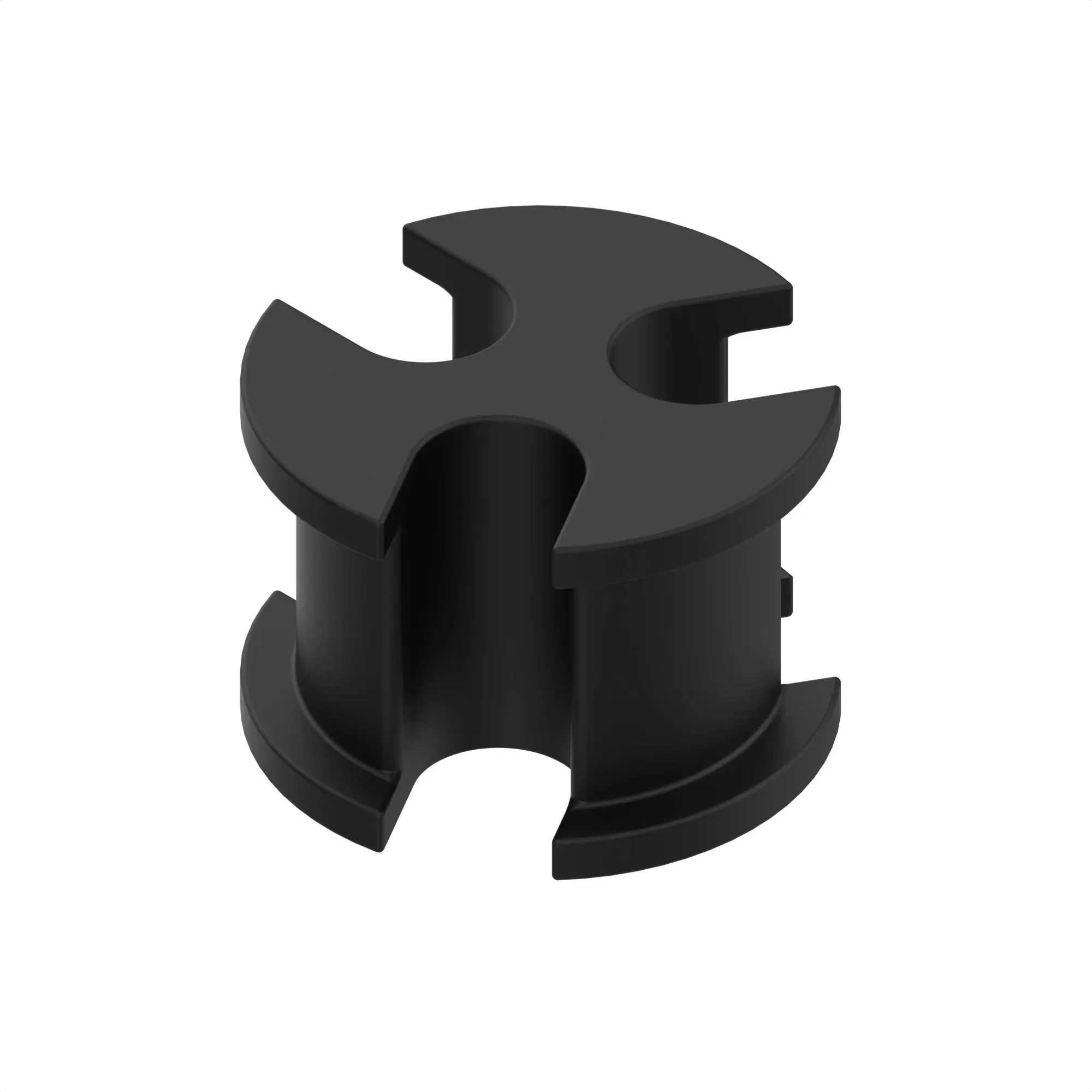 Clamp, Isolator 3 Hole Block