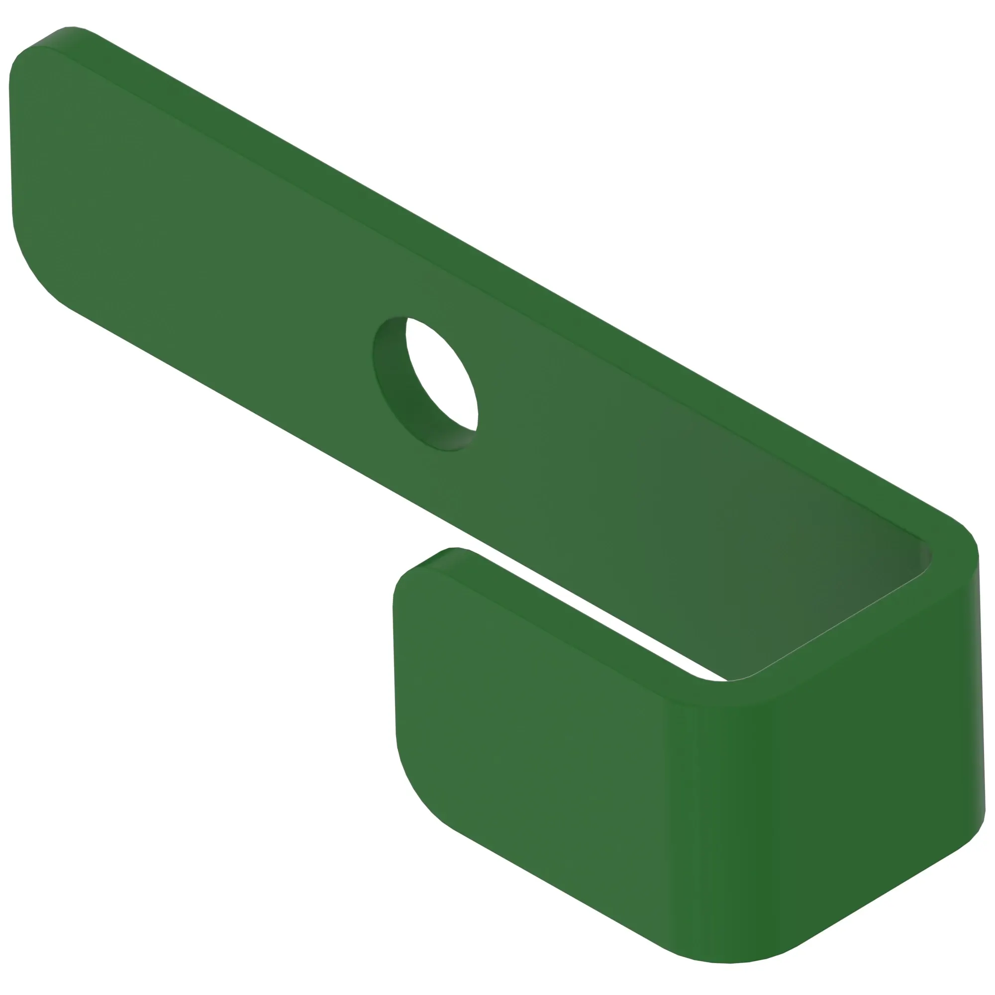 John Deere Rubber Clamp Bracket - HXE175921