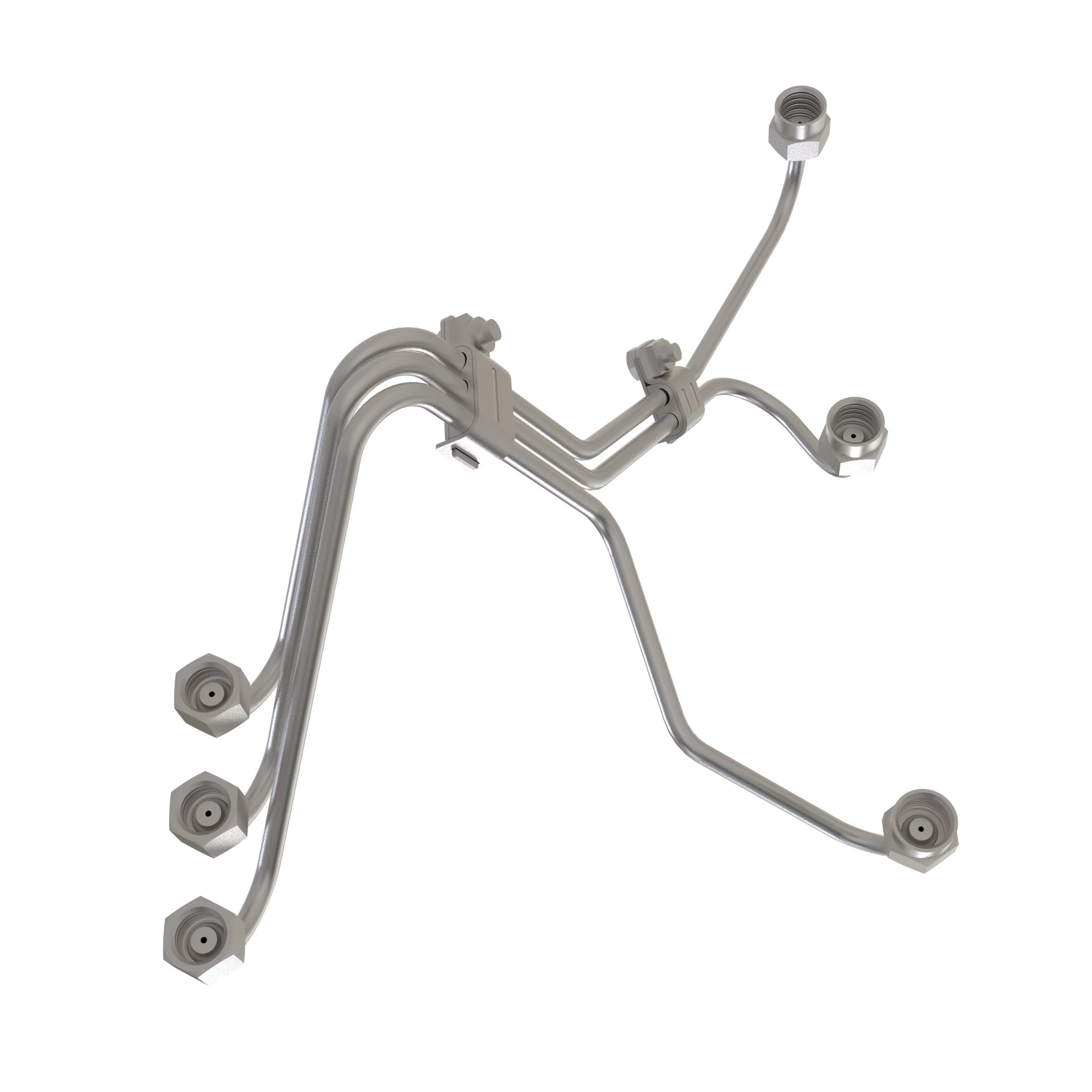 John Deere Fuel Line with Clamp - RE537304