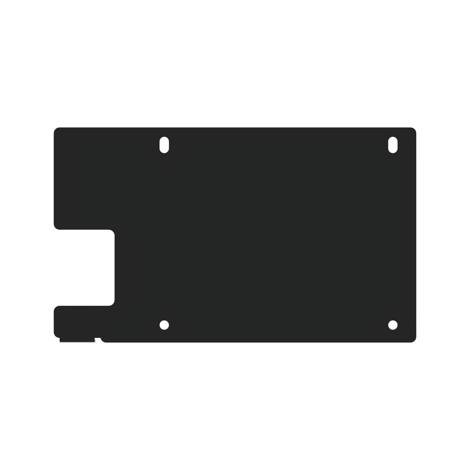 PLATE, SHIELDING, CONTROL SUPPORT