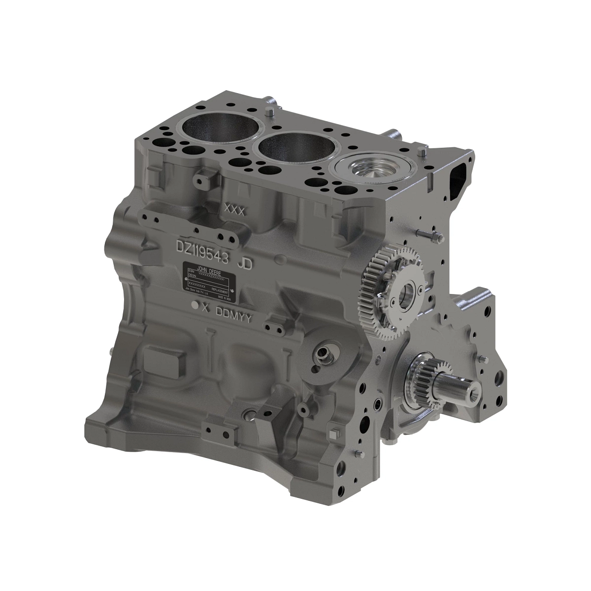 Short Block Assembly, 5075 Model Of