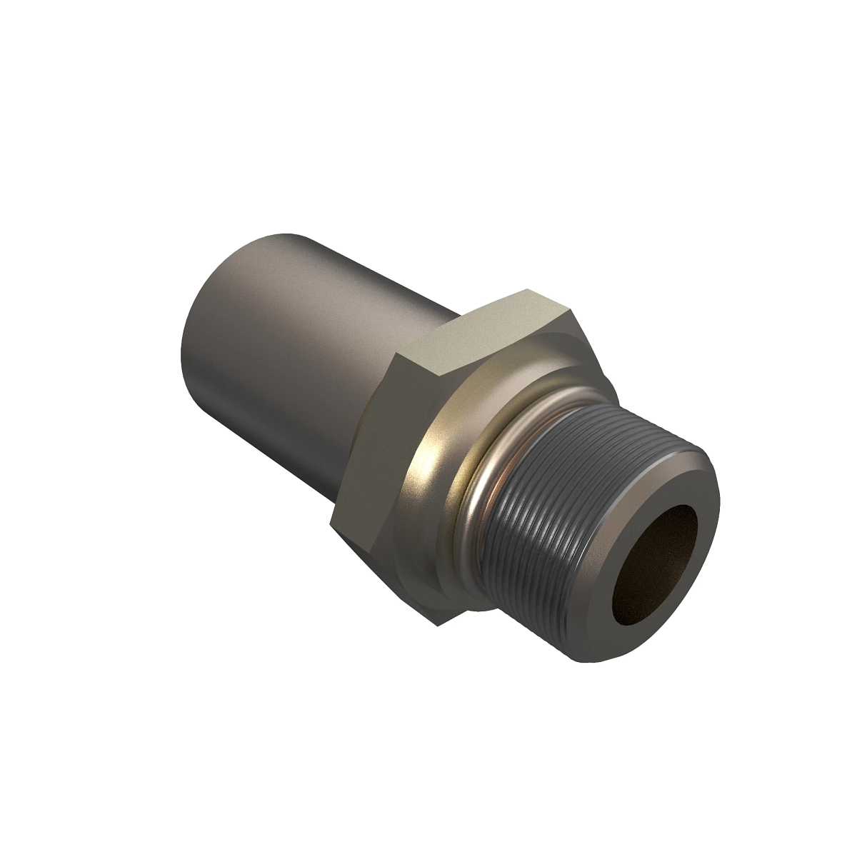 Adapter Fitting, Straight Bulkhead