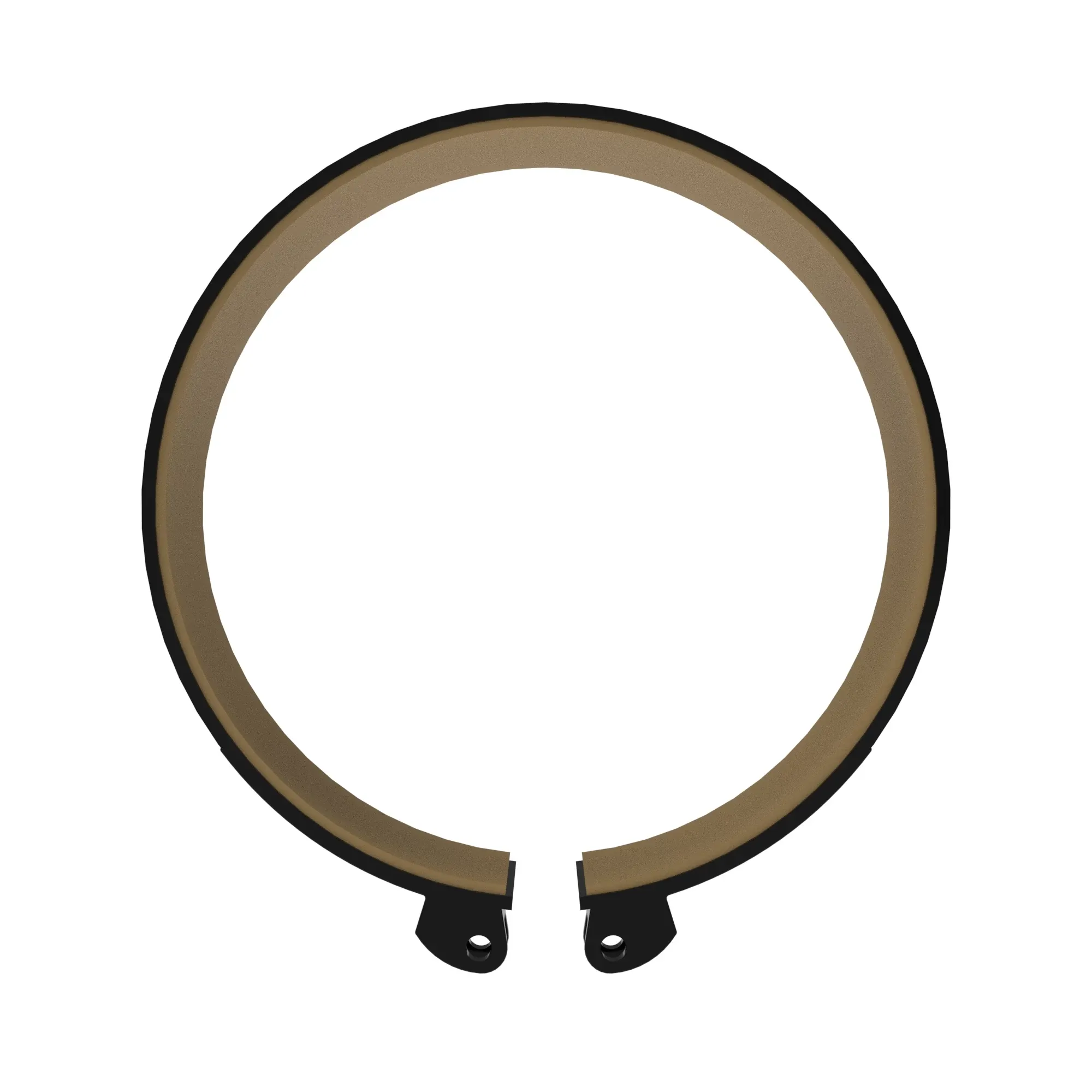 BAND, BRAKE, WITH FACING