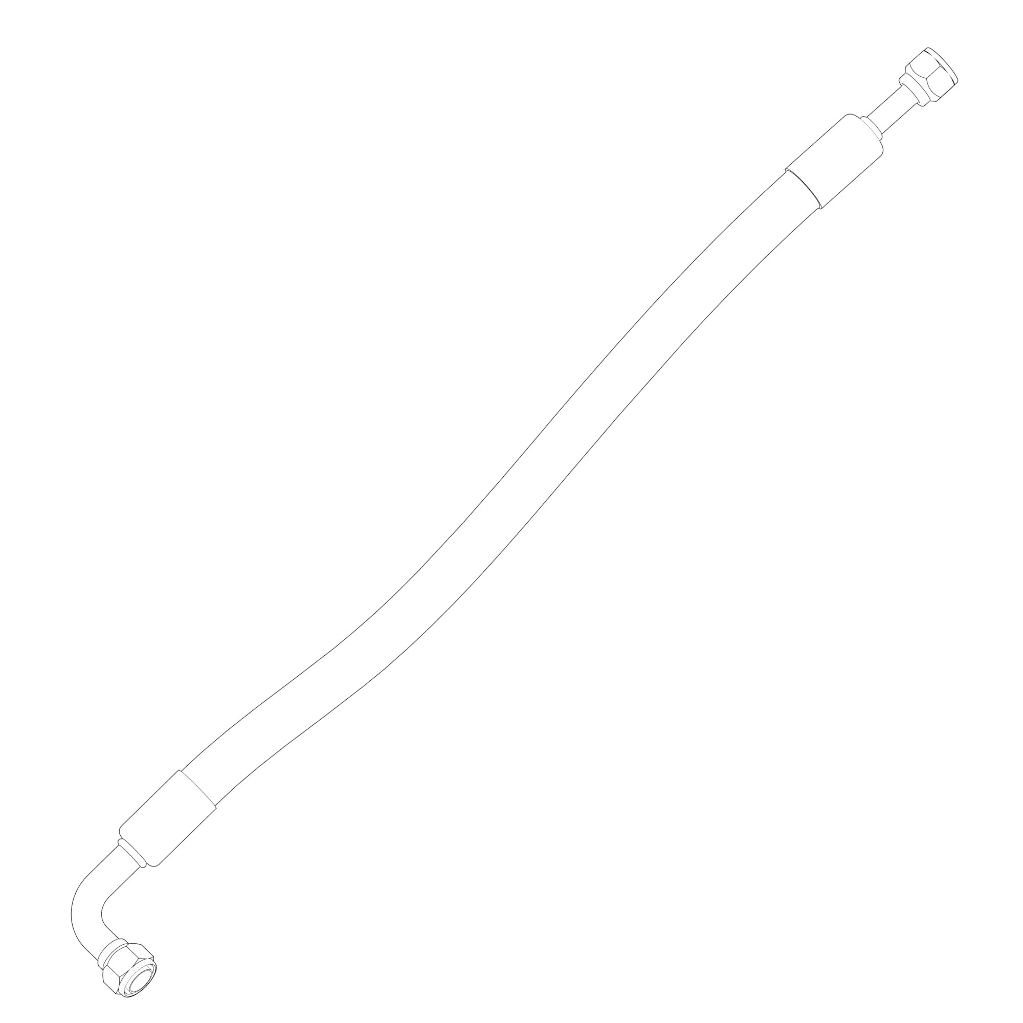 REFRIGERANT HOSE, A/C .31 X 21