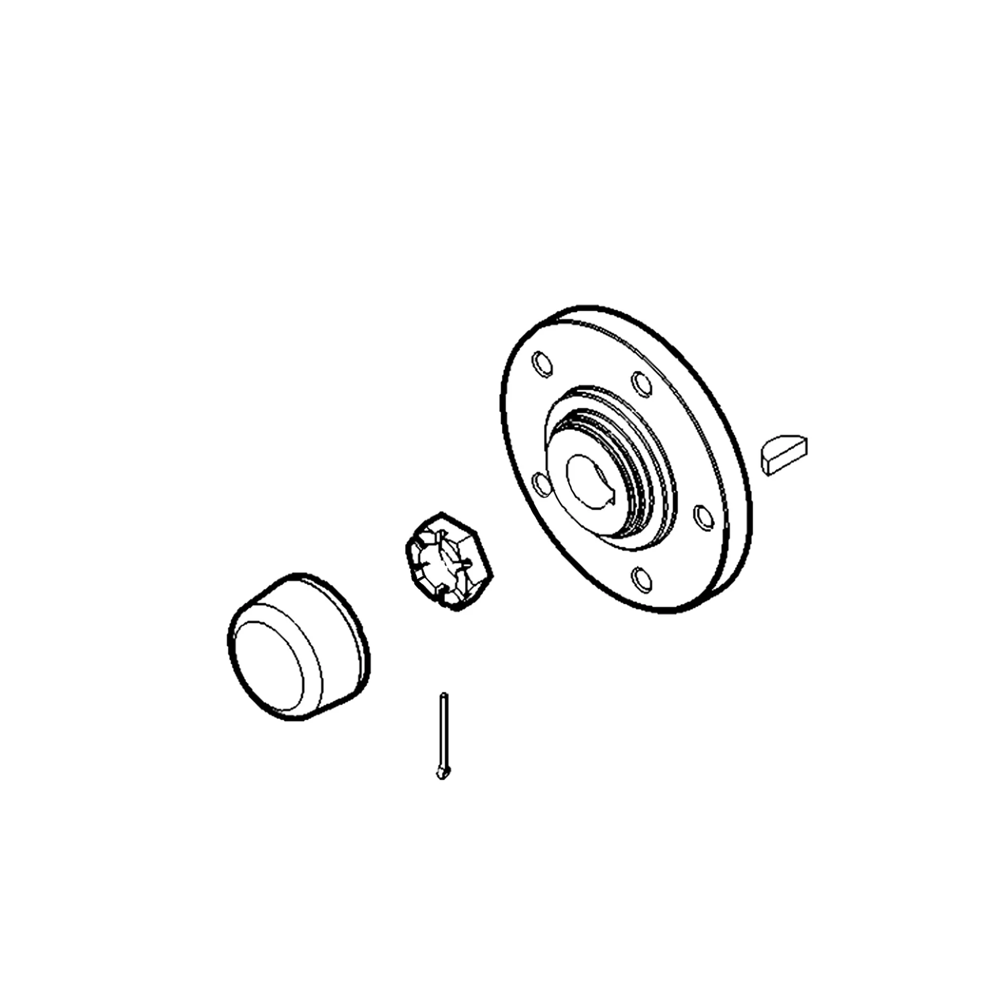 John Deere Hub Kit - AM144649
