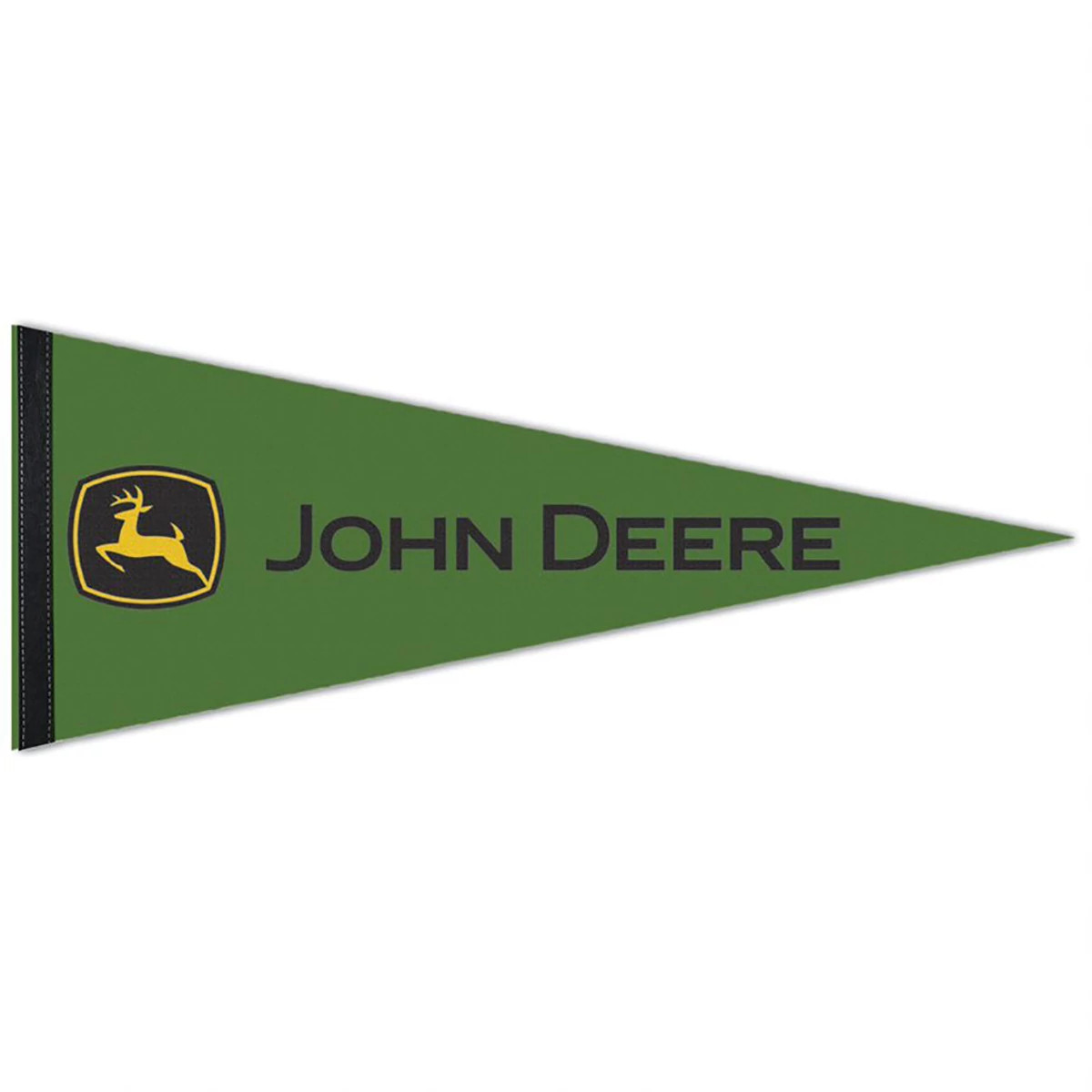"Green Trademark Logo Pennant Flag"