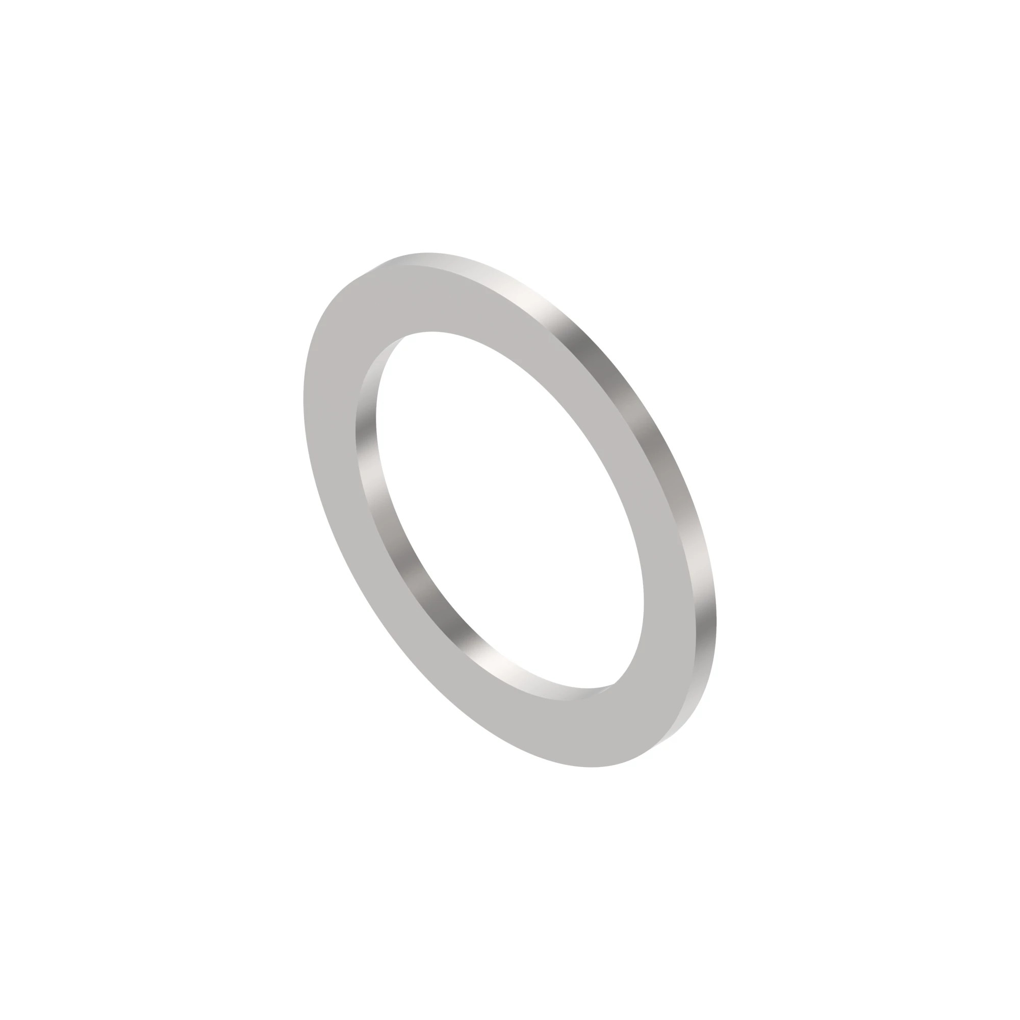 WASHER, METALLIC, ROUND HOLE