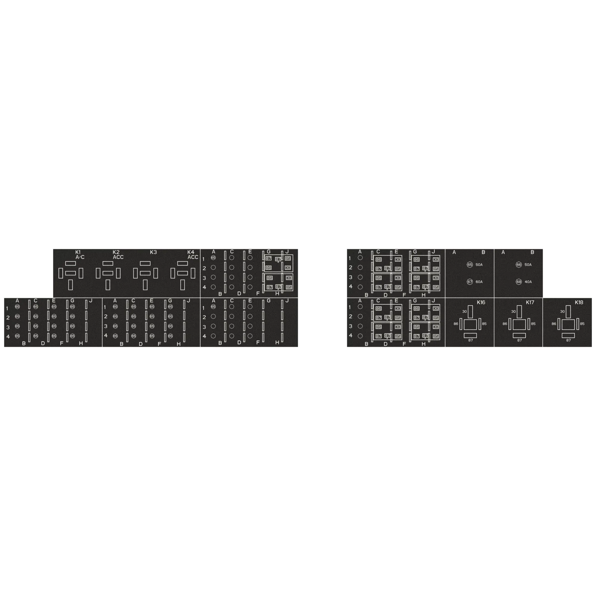 John Deere Main Loadcenter Label - R558820