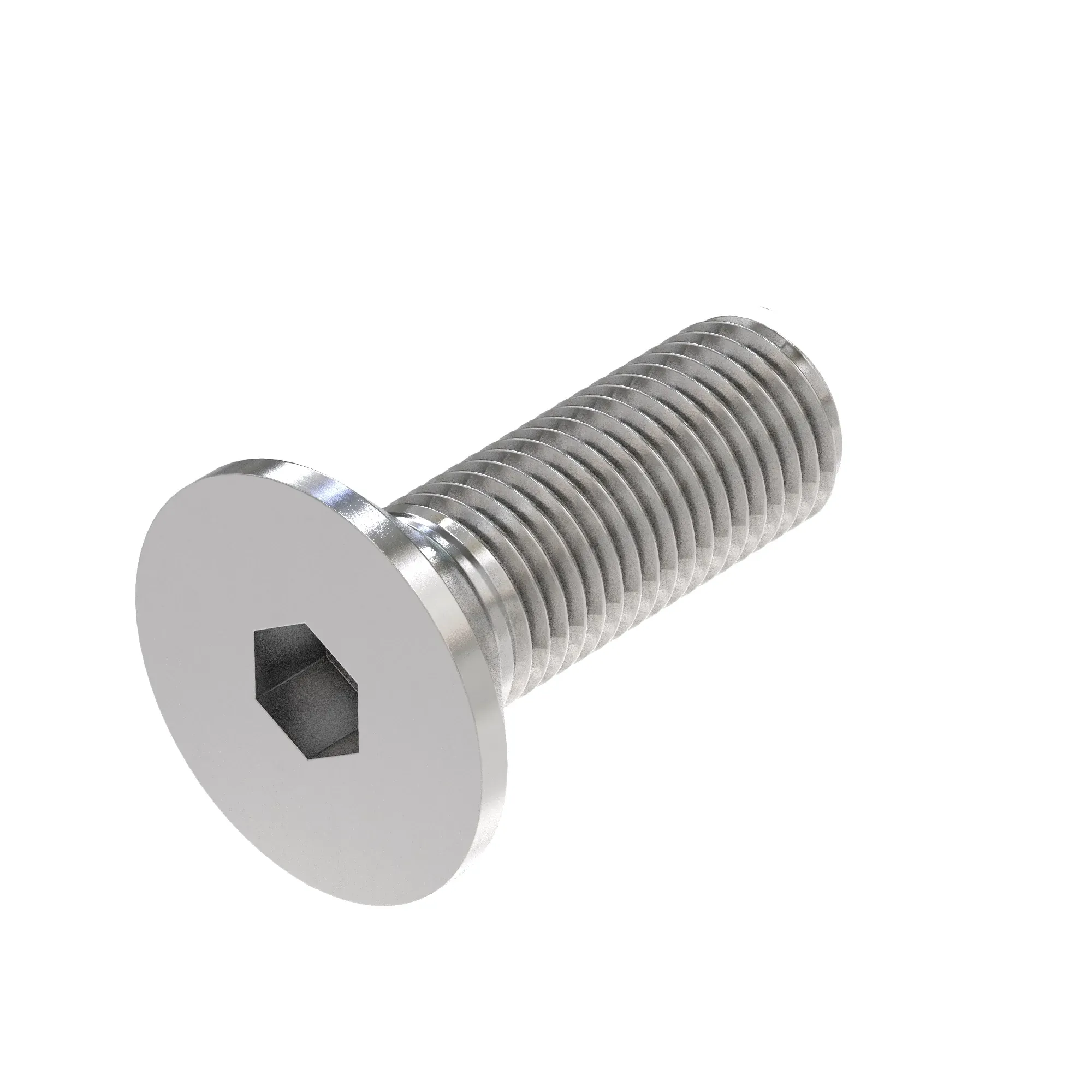 SCREW, HEX FLAT CTSK HEAD, METRIC