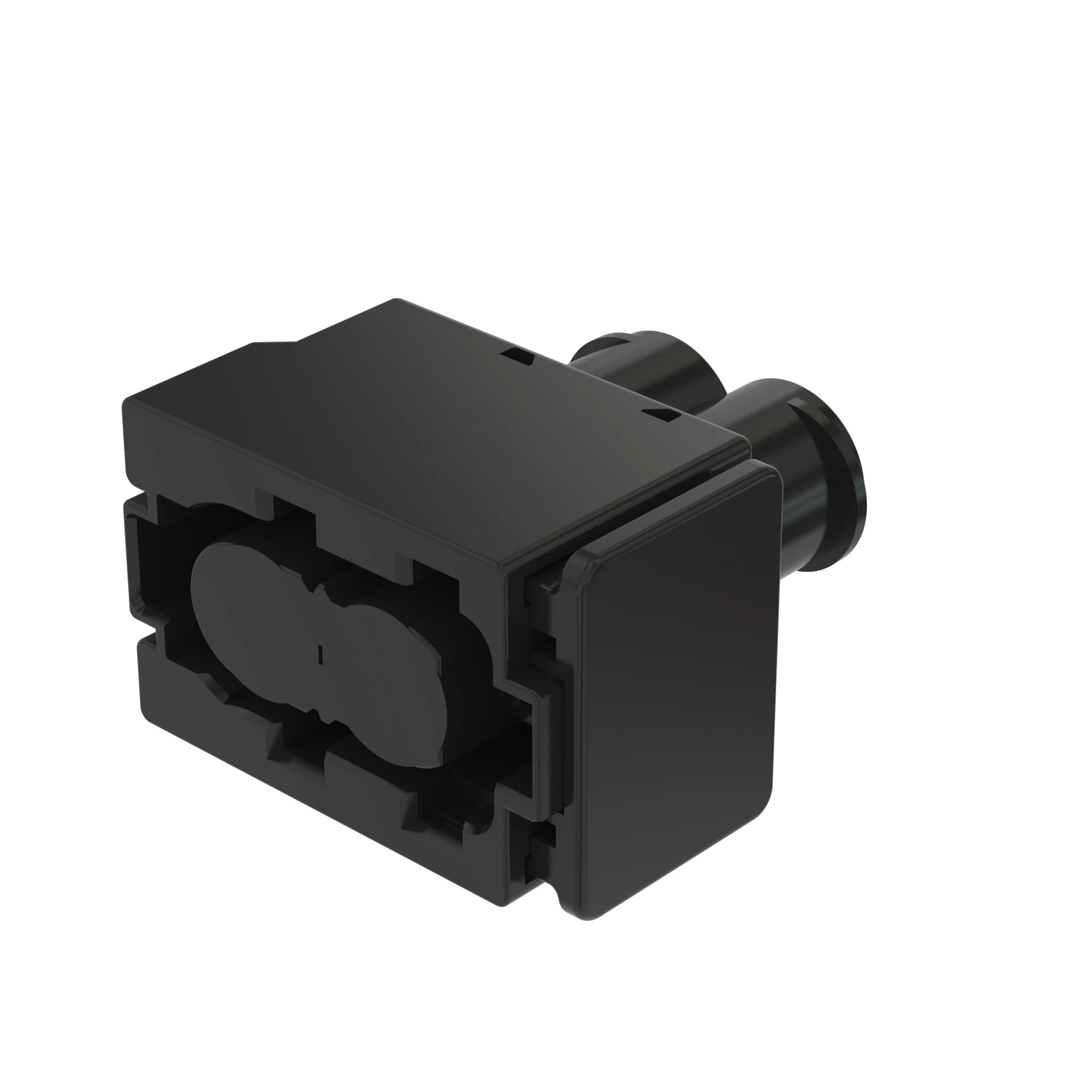 CONN TYCO MCP 2W FS BLK PLSTC