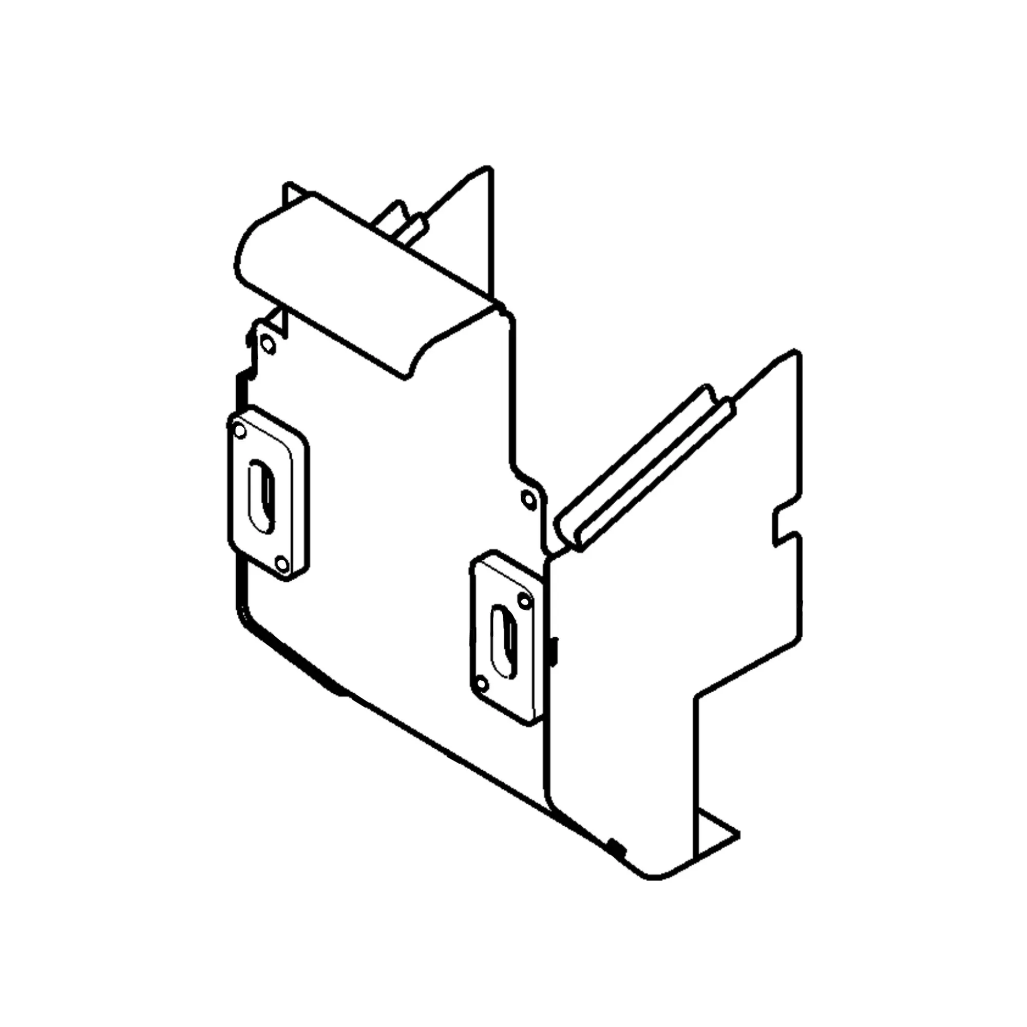John Deere Cutting Mechanism Shield Cover - F734688