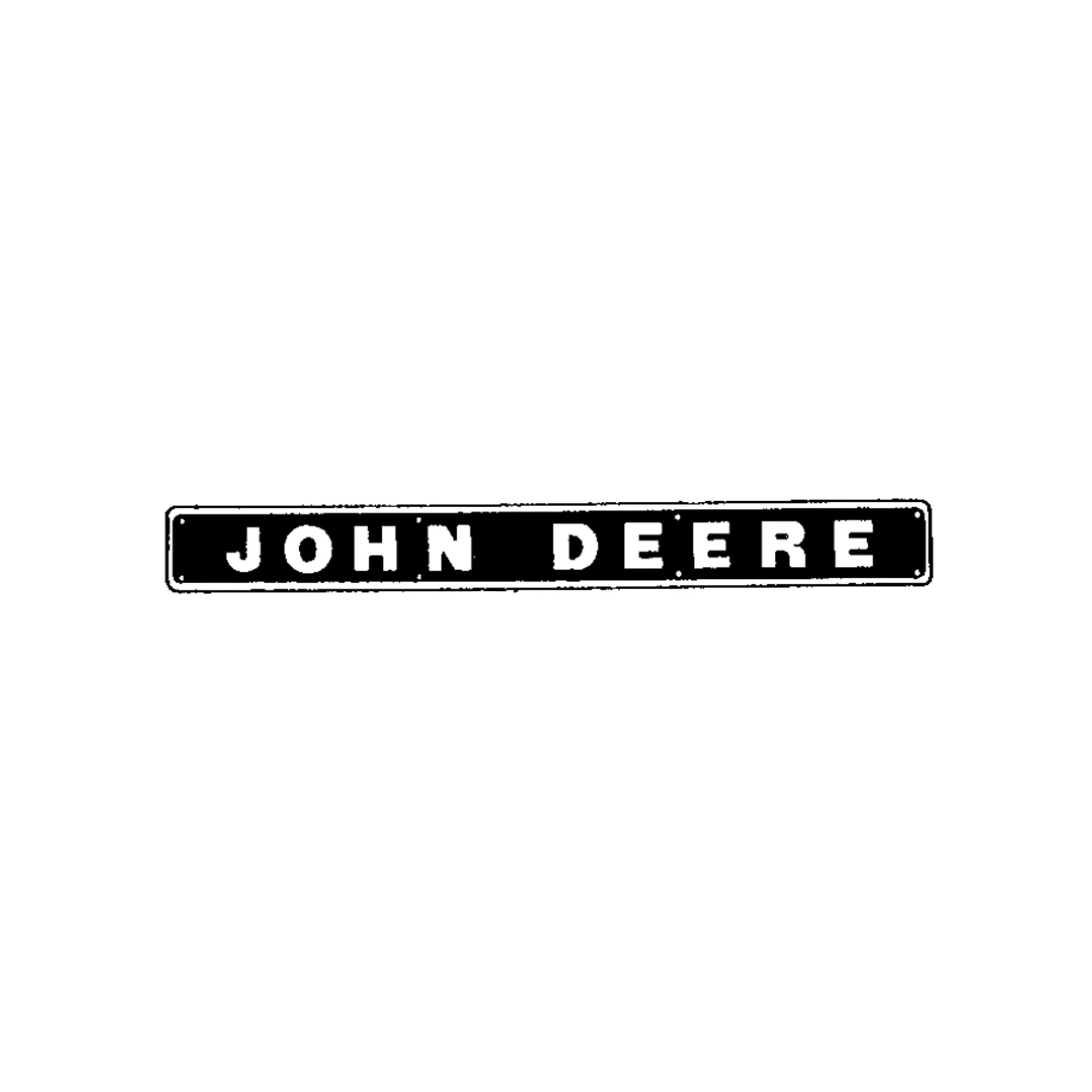 John Deere Identification Plate - T33461