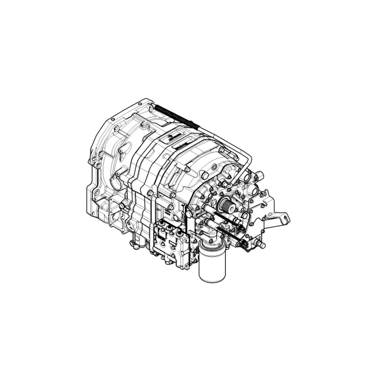 John Deere Reman REMAN PowrQuad™ Transmission (Mechanical Reverser Control) - PG203661