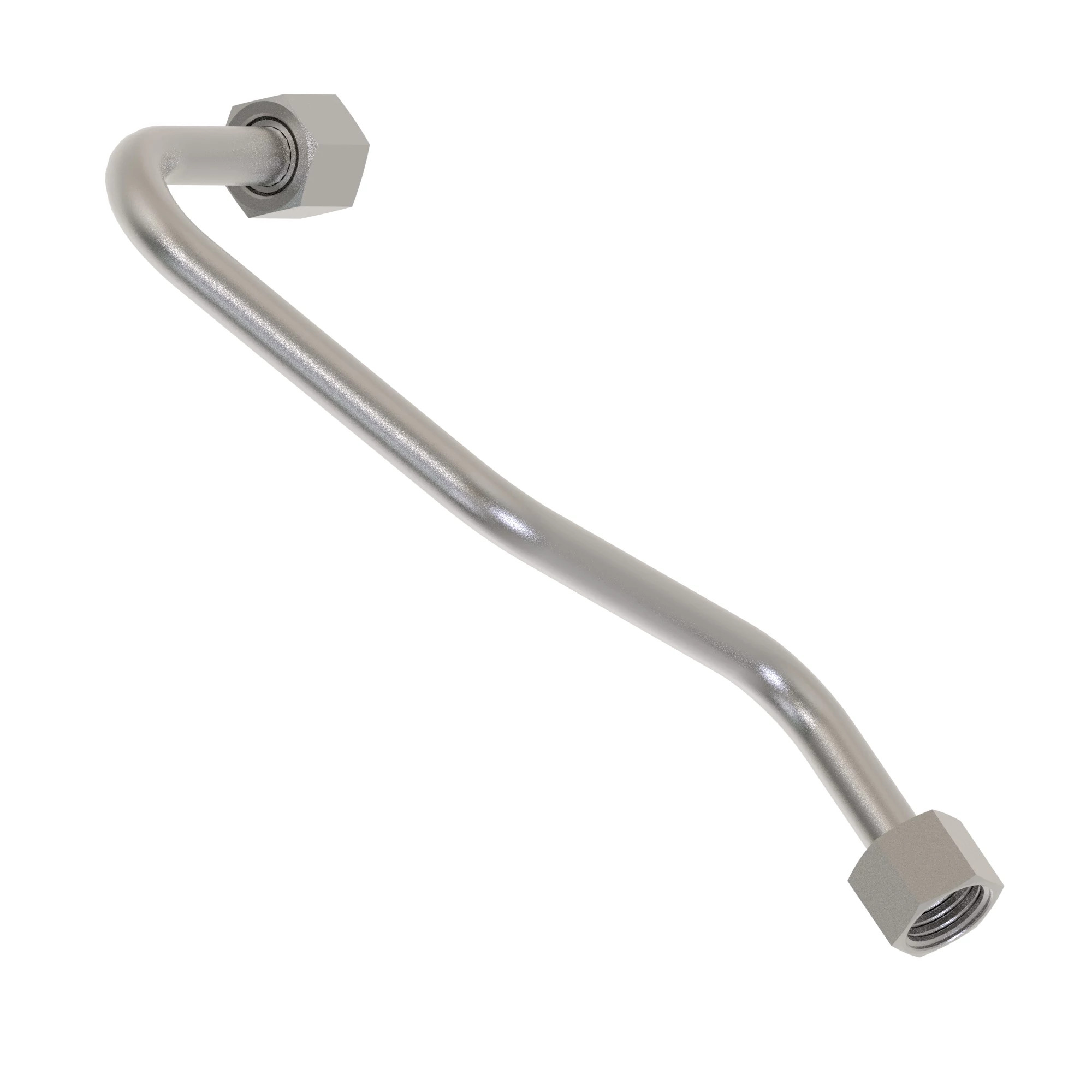 John Deere Twin Pump Case Drain Oil Line - RE570858