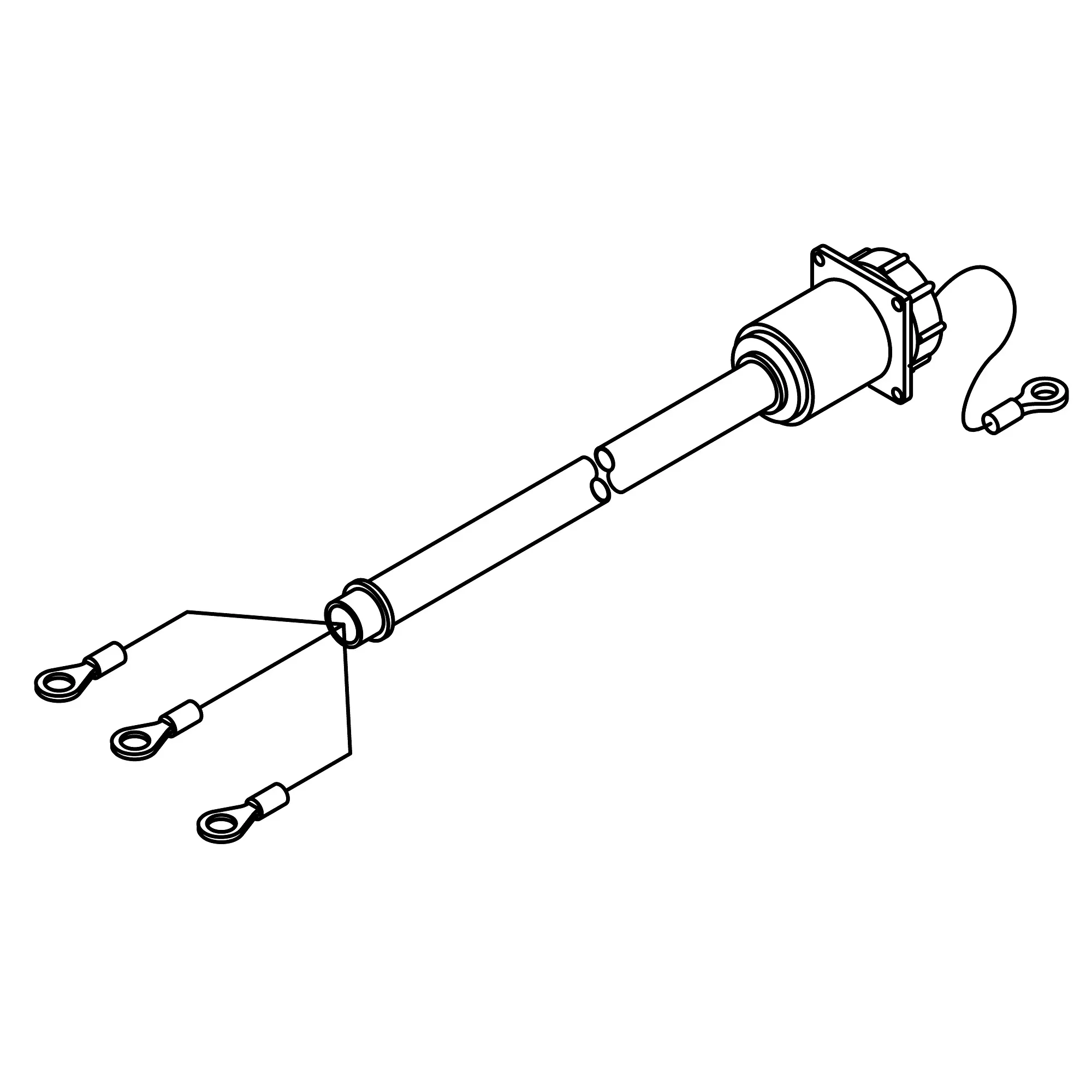John Deere Socket Outlet - RE48525