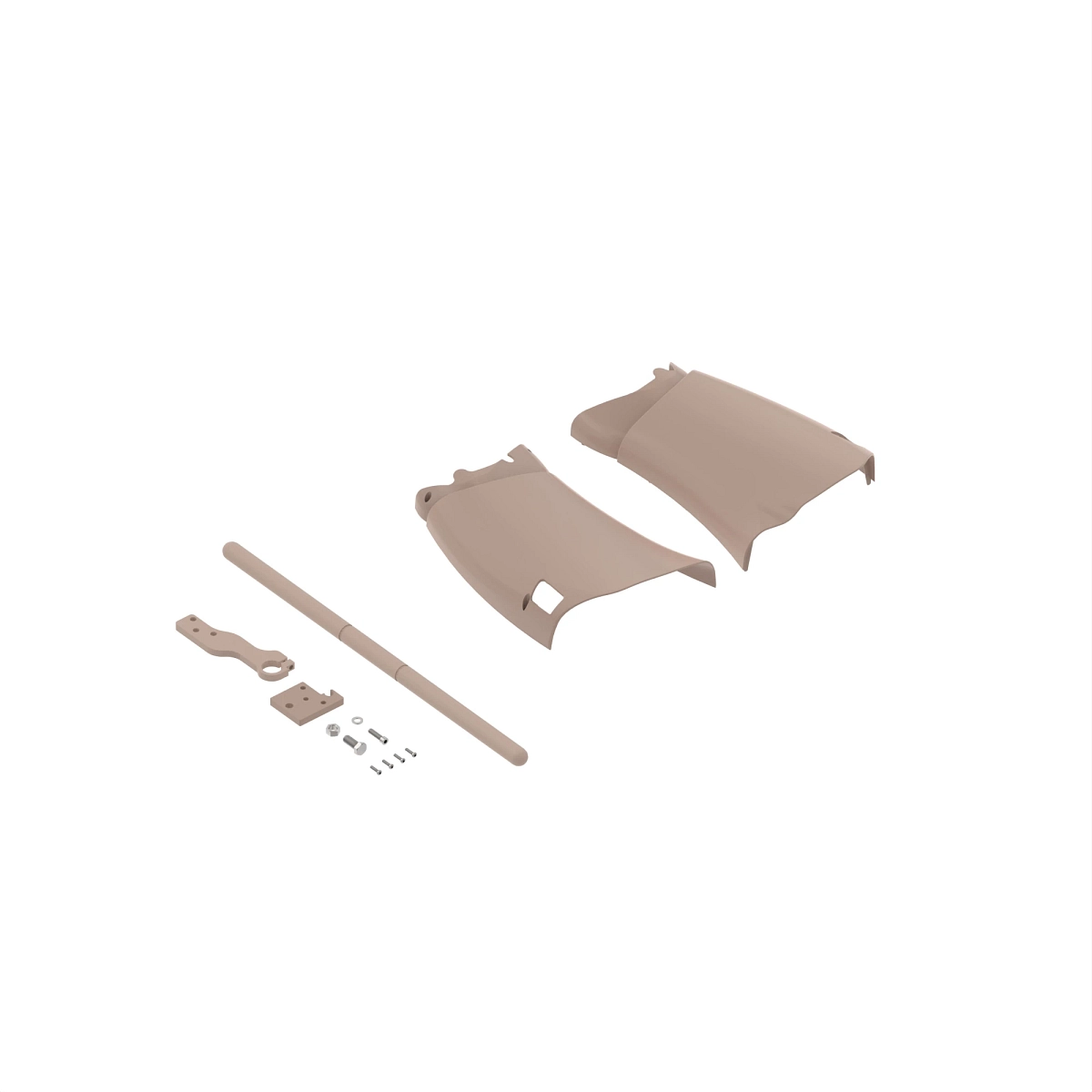 Footrest Kit, Wwhc Footrest Update