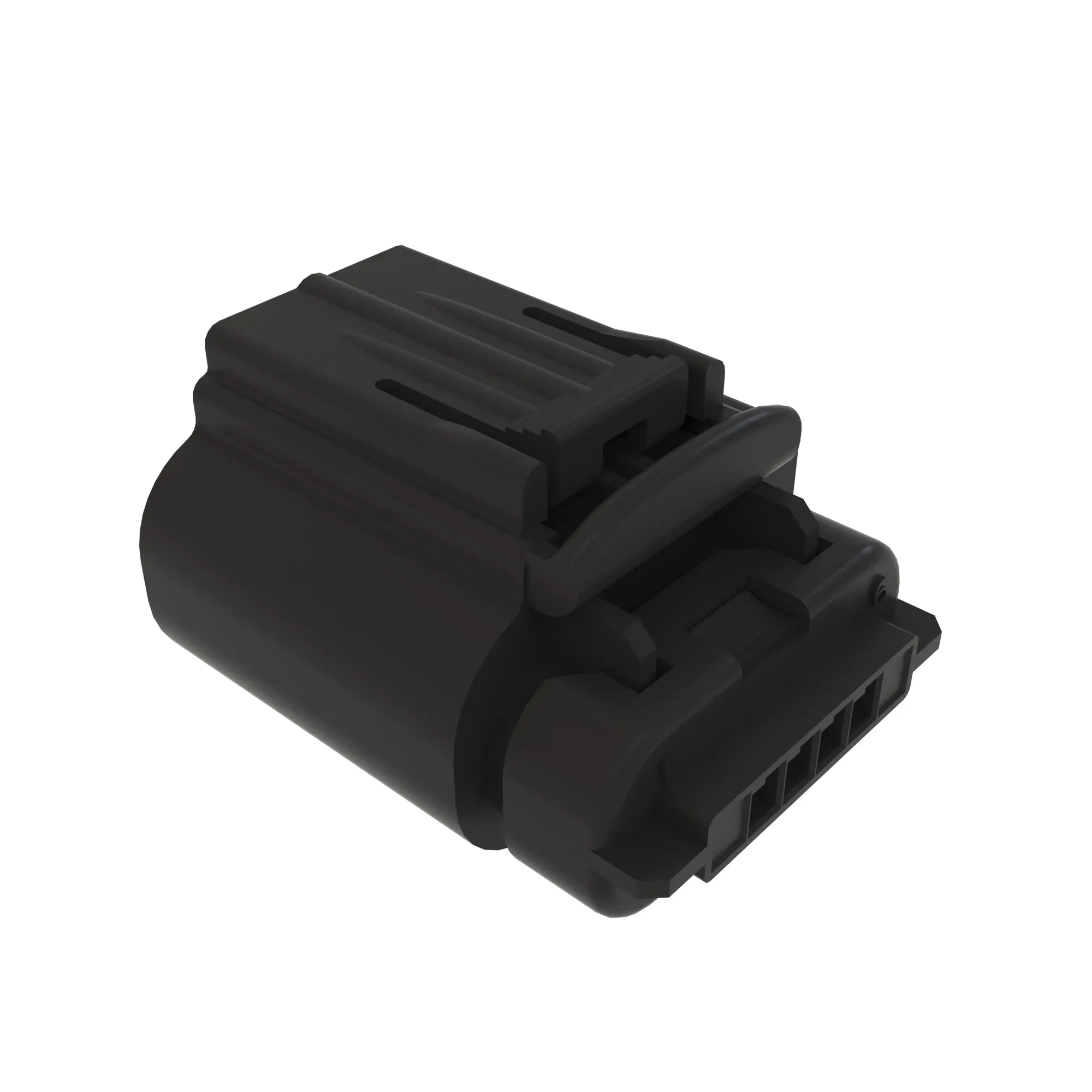 CONN TYCO GET 6W FS BLK PLSTC