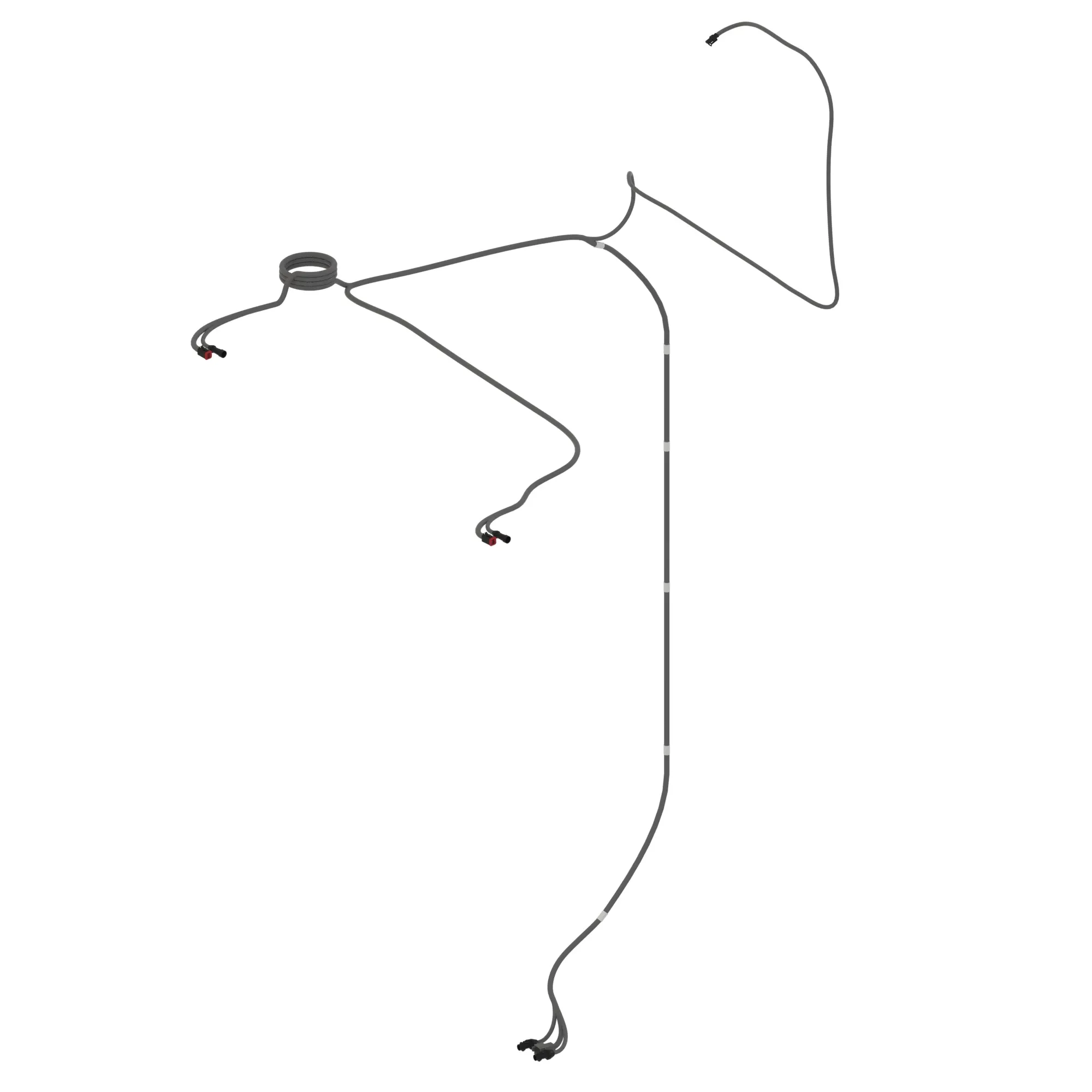 John Deere Upper Middle Platform Wiring Harness - AA108855