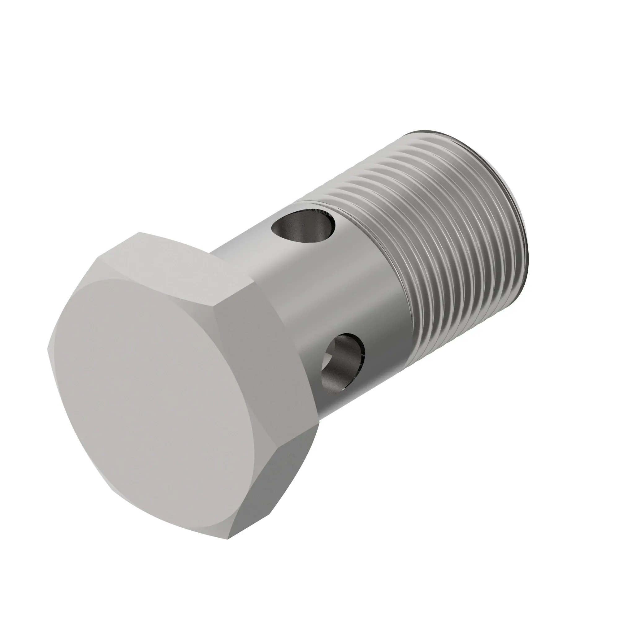 FITTING, BANJO SCR, METRIC, 4-HOLE