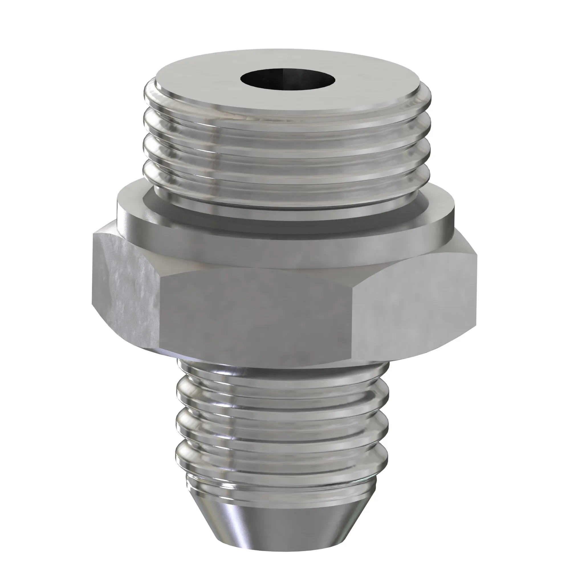 FITTING NIPPLE M18 X 9/16 JICM