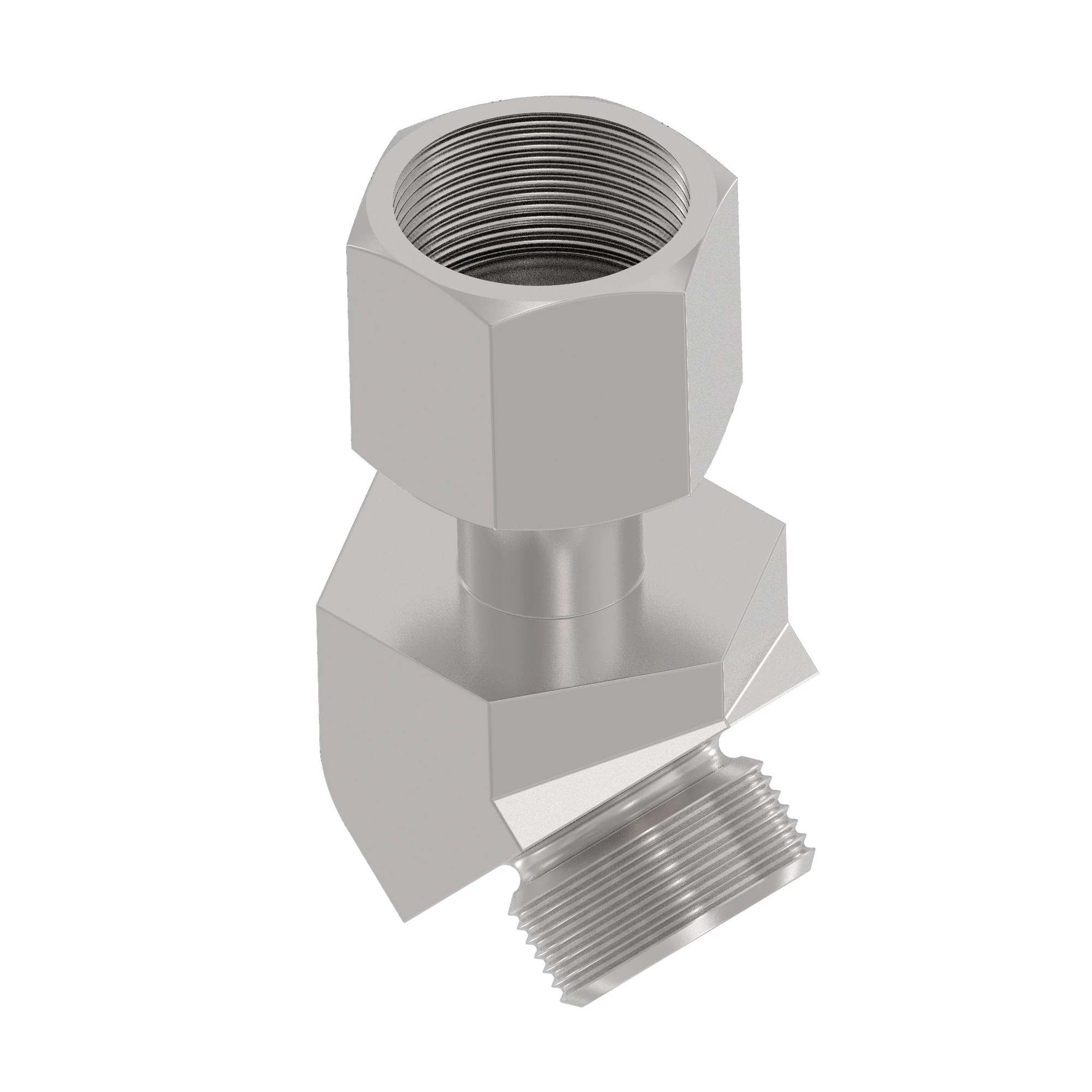 45 DEG SWIVEL ELBOW, ORFS (SWE45)