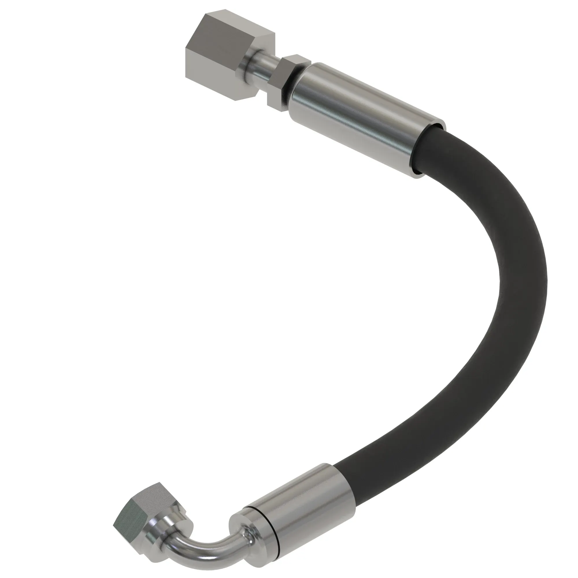 Hydraulic Hose, 2-Spd Valve Drain L