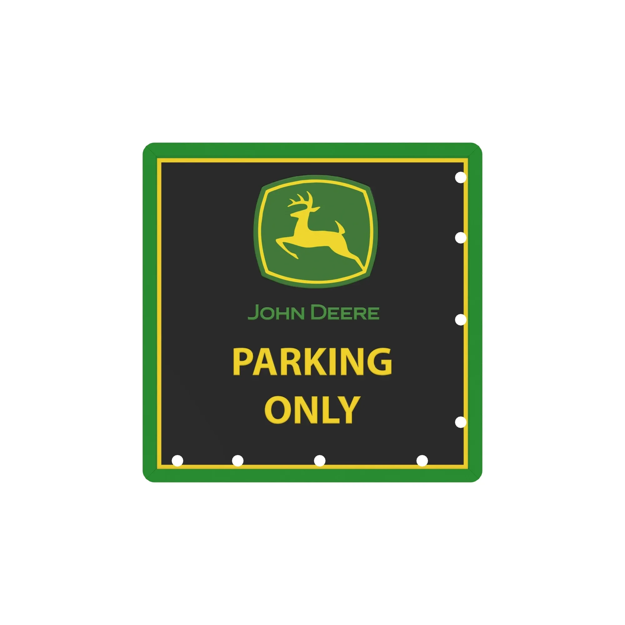 SAFETY SIGN, PARKING 282 X 282 HR -