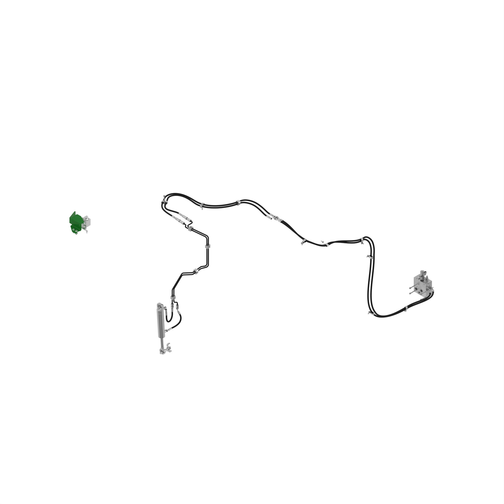 John Deere Header Lateral Tilt Attachment - BXE10639