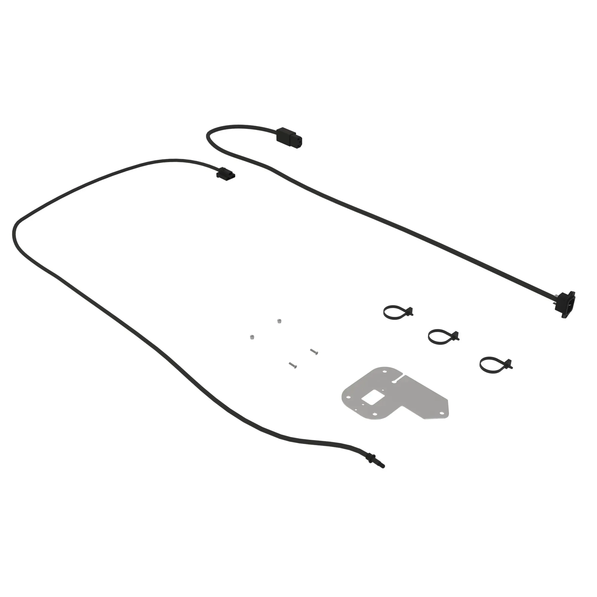 John Deere LED Bracket Harness Kit - AUC15601
