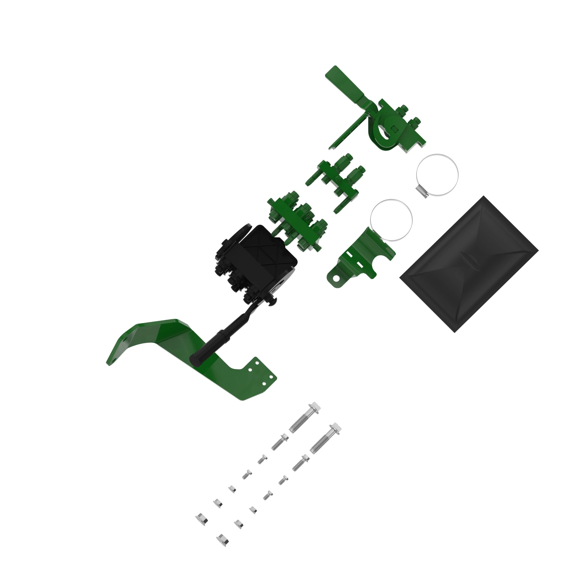 John Deere 3-Function Hydraulic Quick-Connect Multi-Coupler Attachment - BW16960