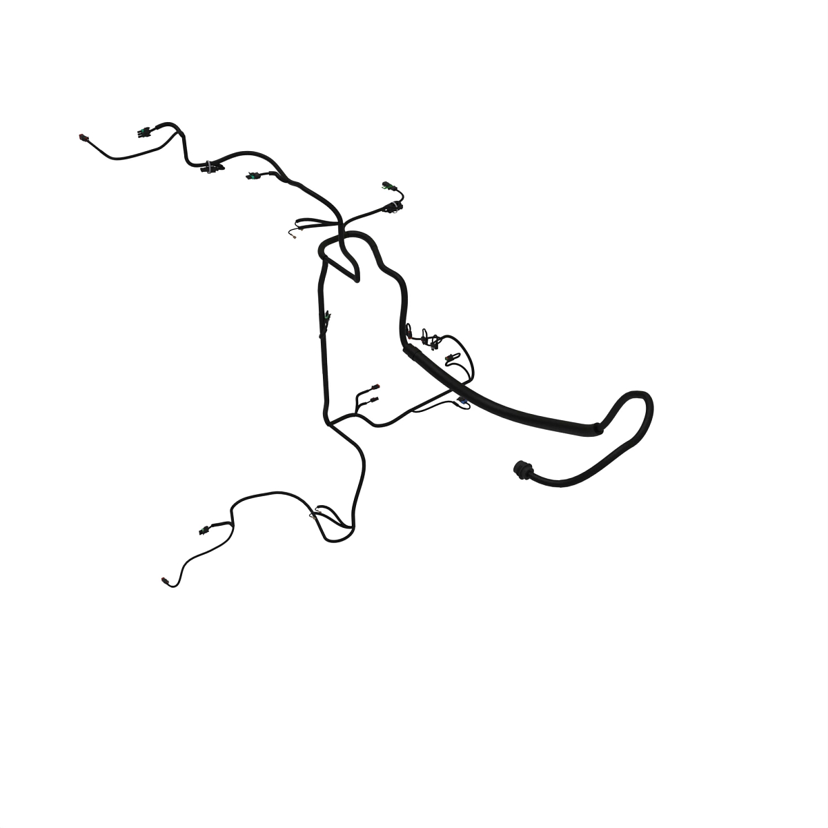 WIRING HARNESS, HARNESS, LOADER FRA