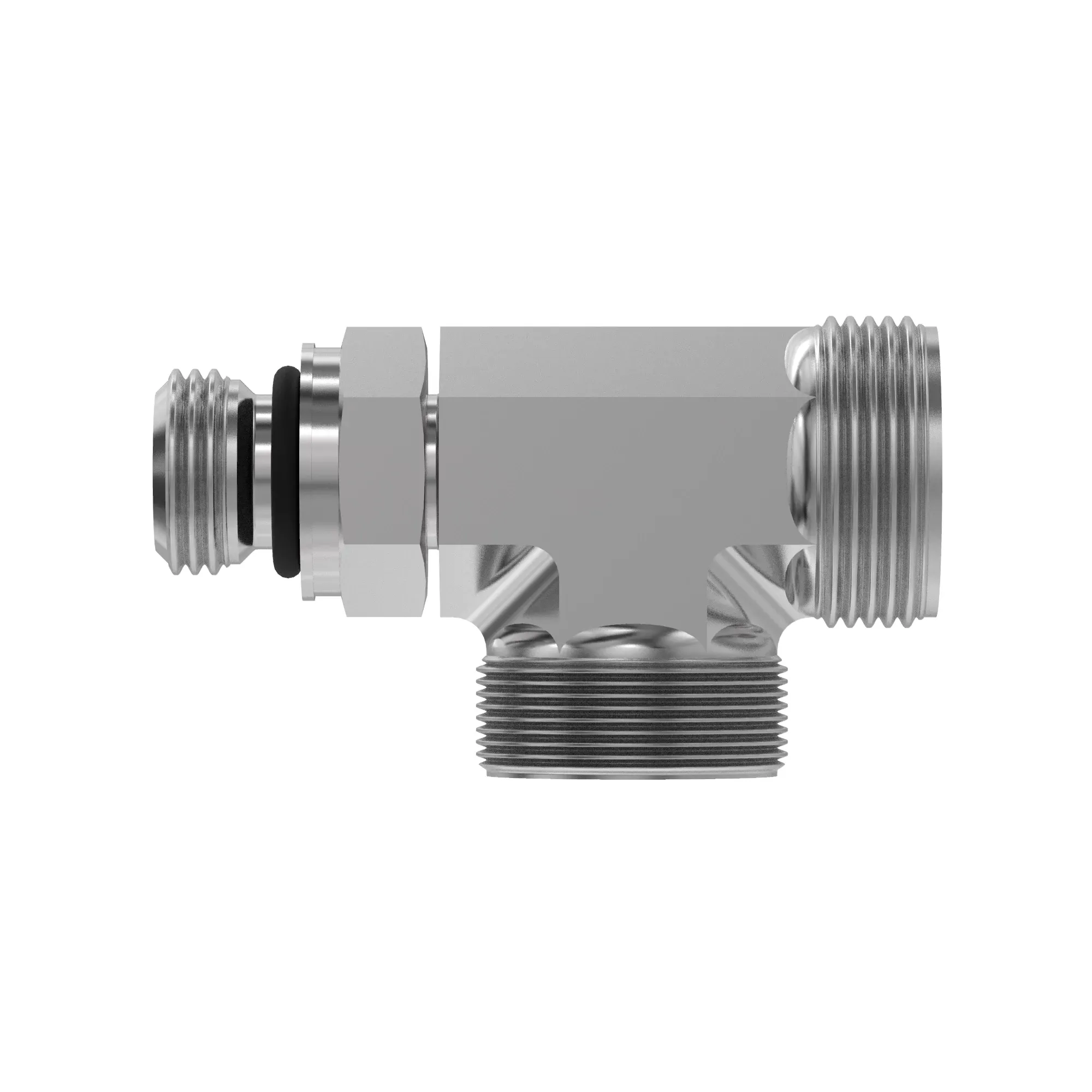 TEE, ADJUSTABLE, WITH O-RING
