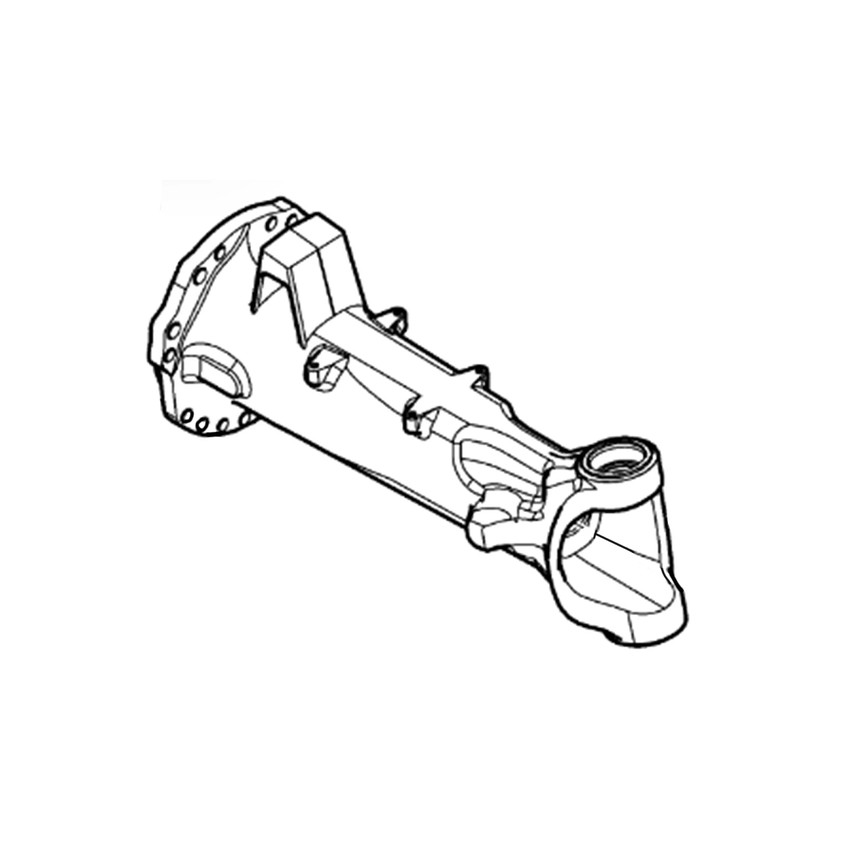 Short Axle Housing RH With