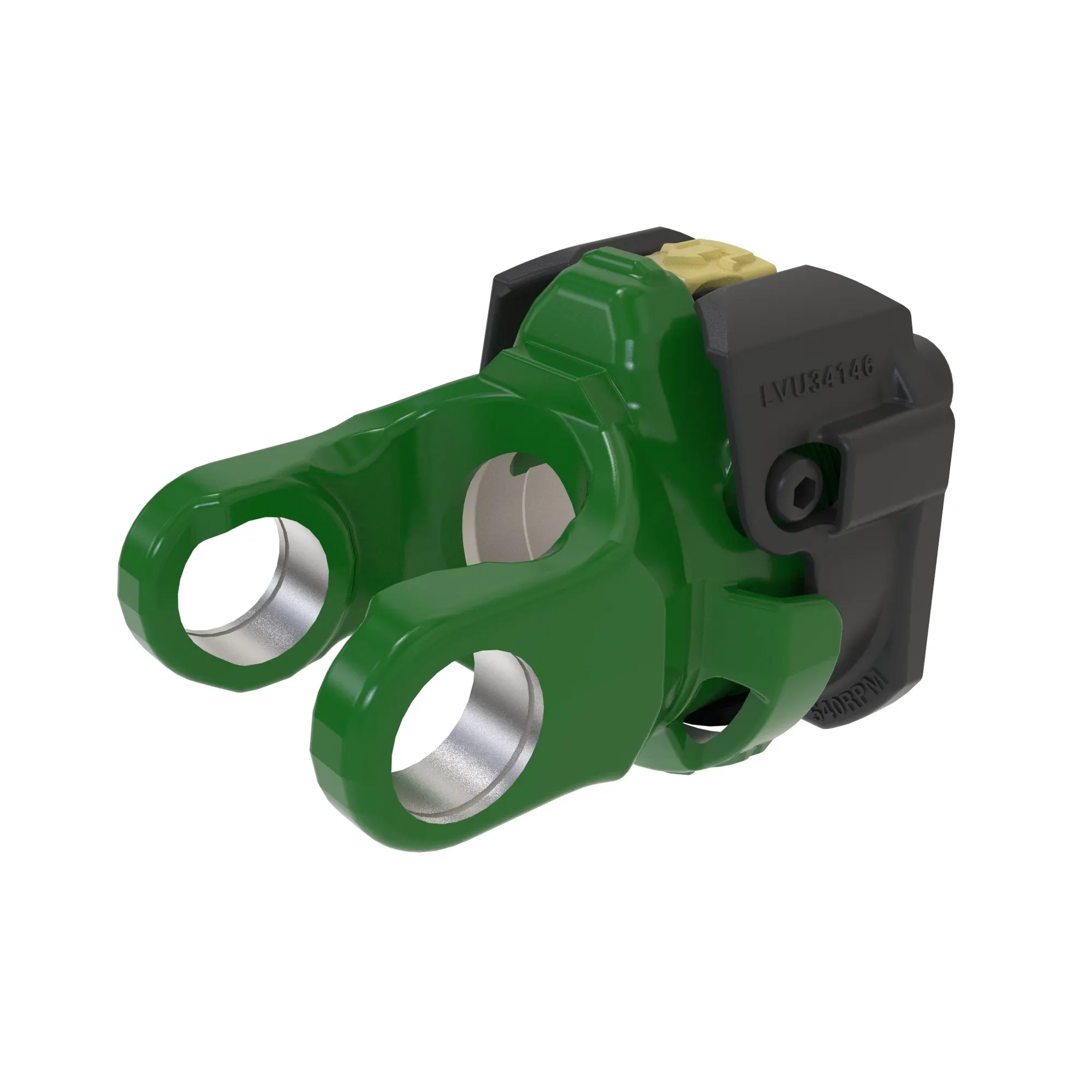 John Deere Quik-Knect Implement Receiver Attachment, 31.75 x 81.76 mm (1.25 x 3.22 in.) - BLV11203