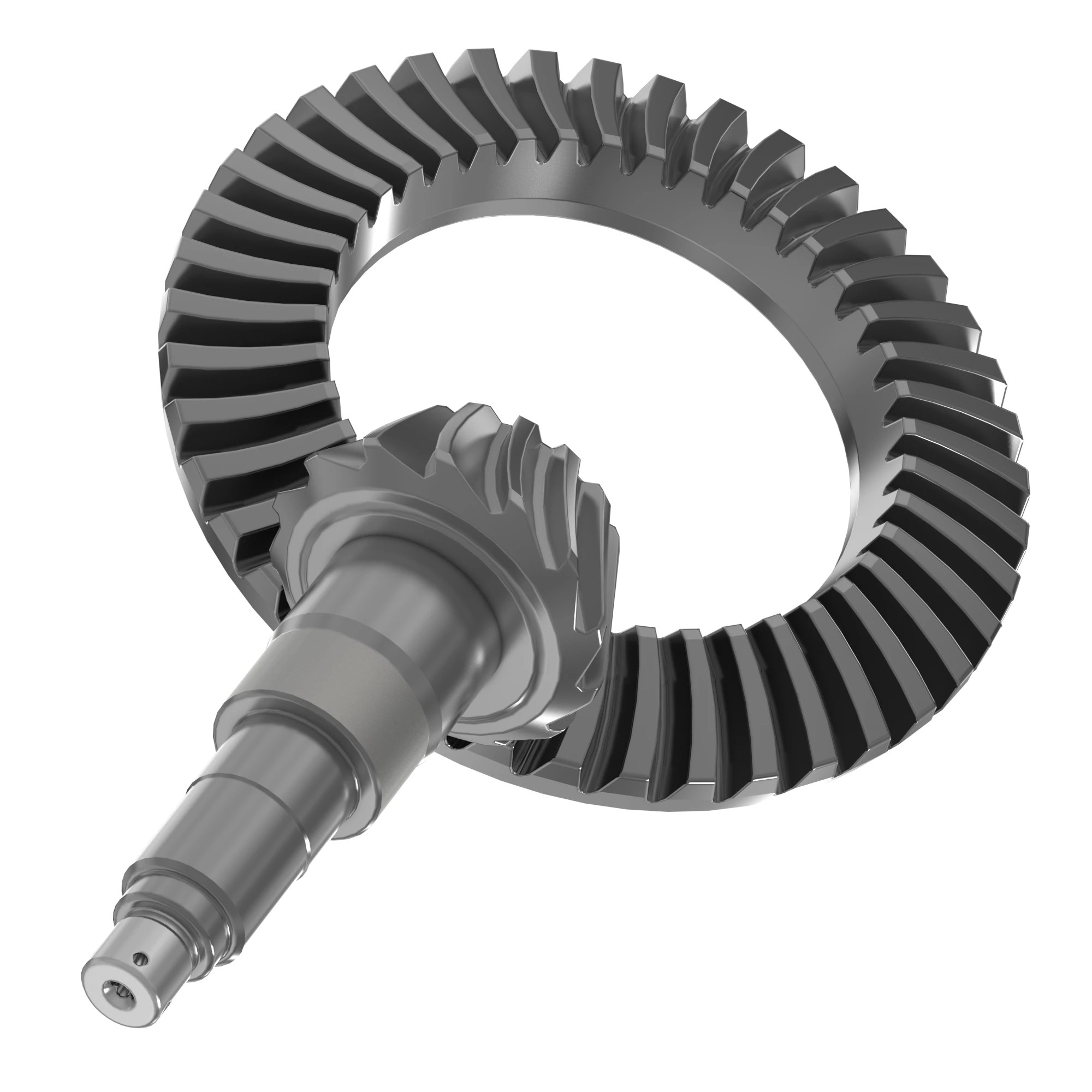 John Deere Differential Spiral Bevel Gear with Shaft - RE42611