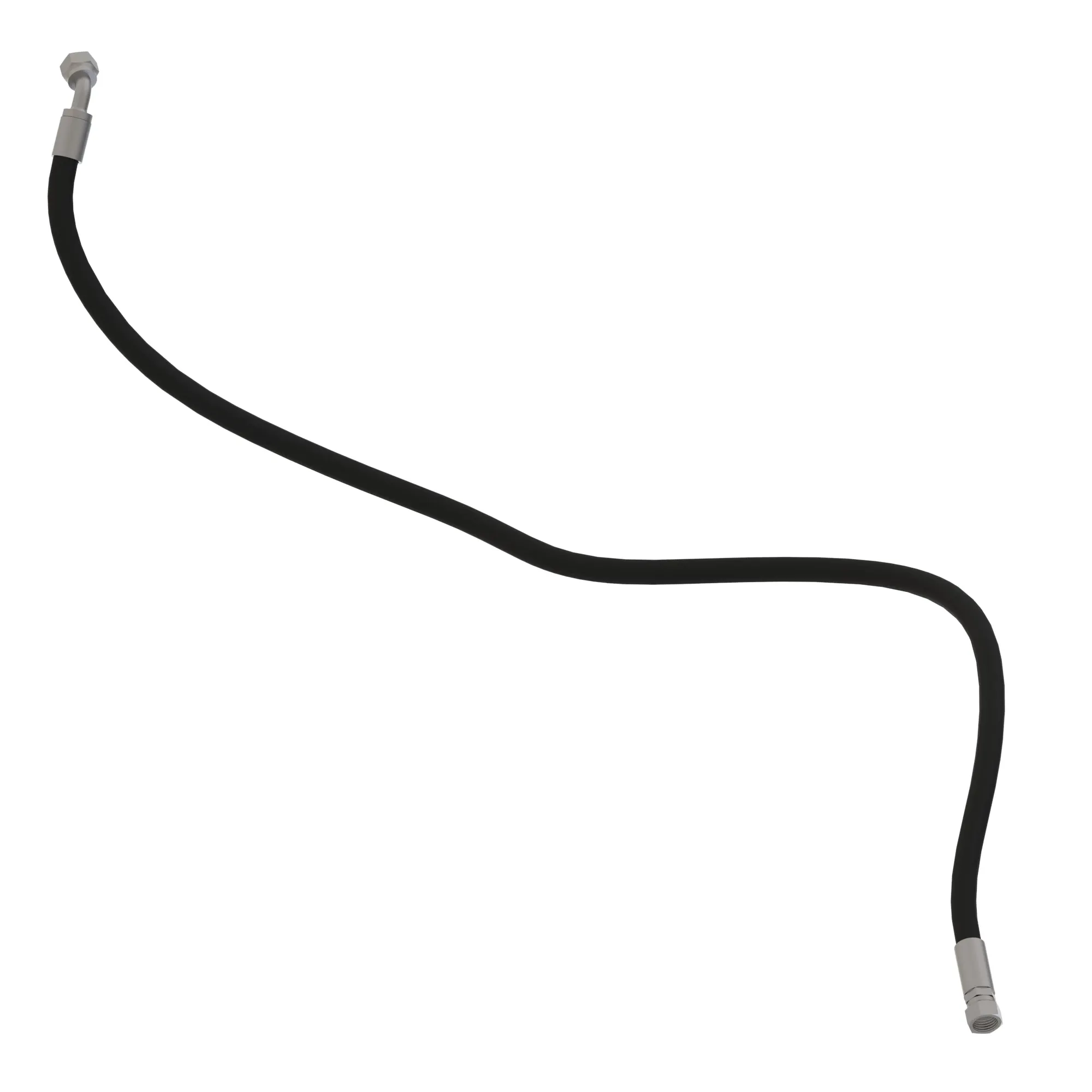 John Deere Steering Pump Control Drain Hydraulic Hose - RE587298
