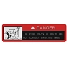 John Deere Electric Hazard Danger Sign - N232772