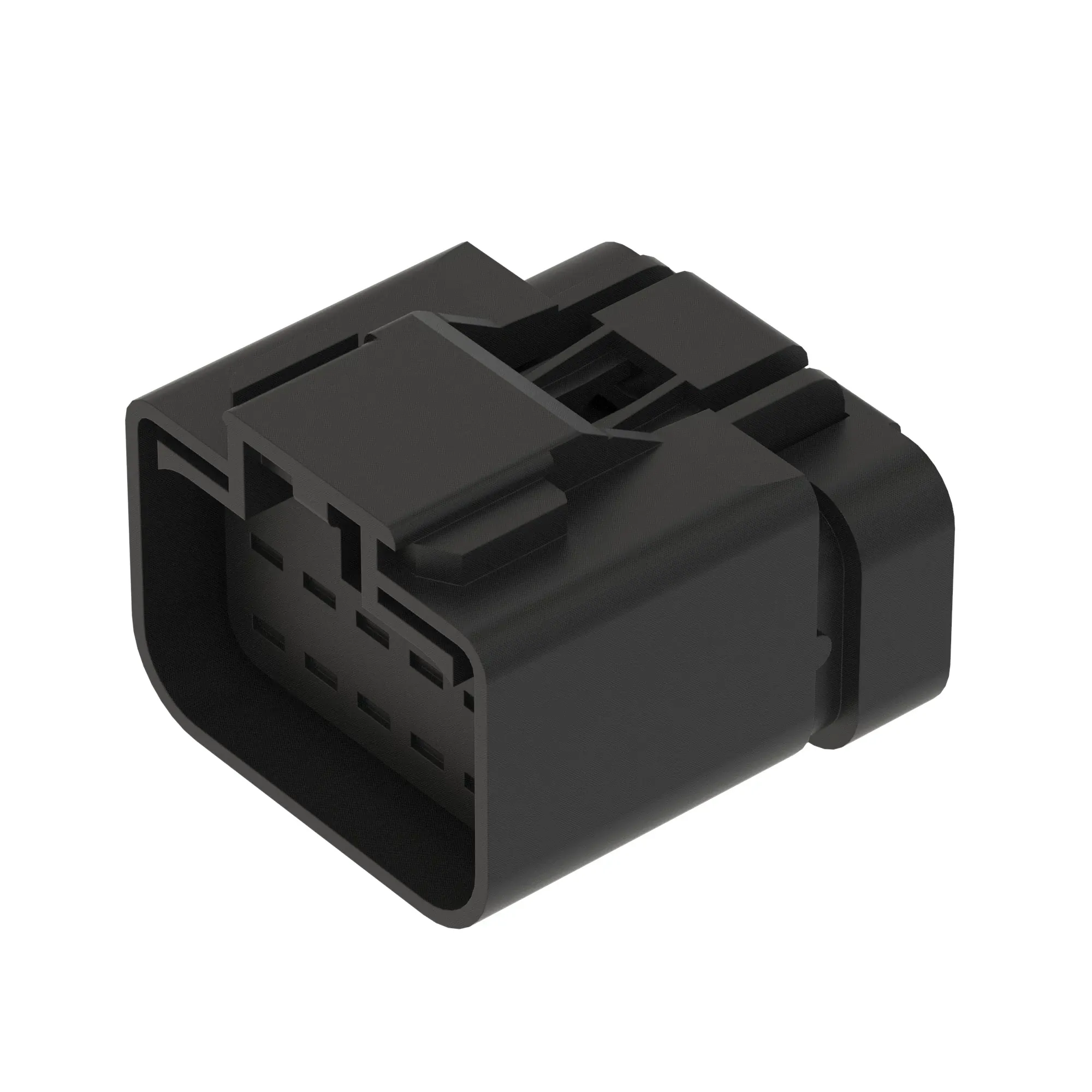 John Deere Black External Electrical Connector Housing - 57M17056