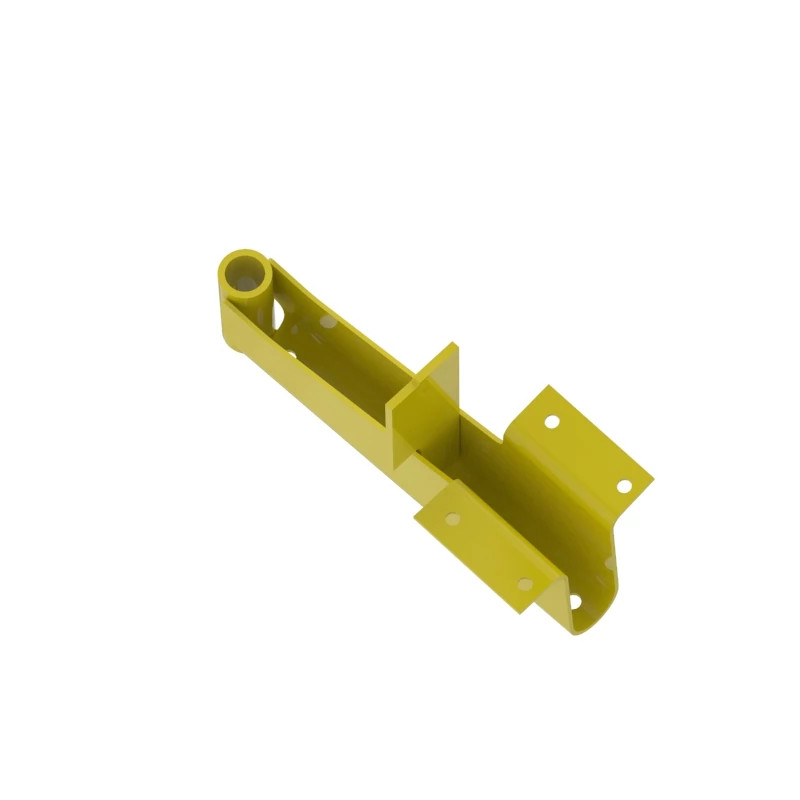 John Deere Welded Left Caster Bracket - AM38589