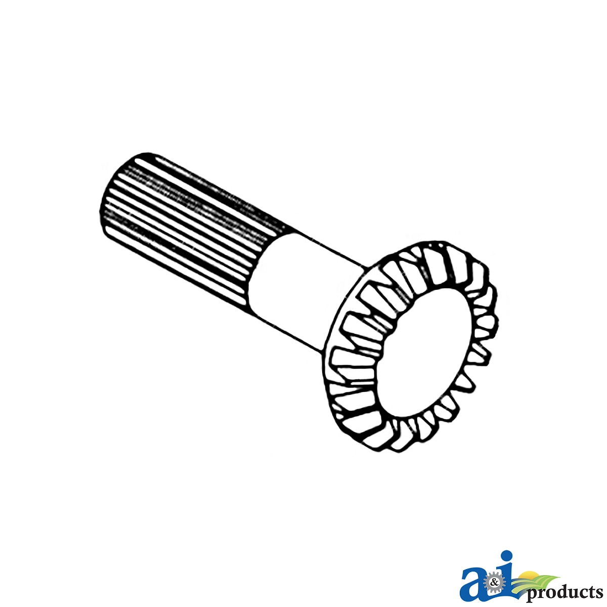 Bevel Gear, Unload. Auger