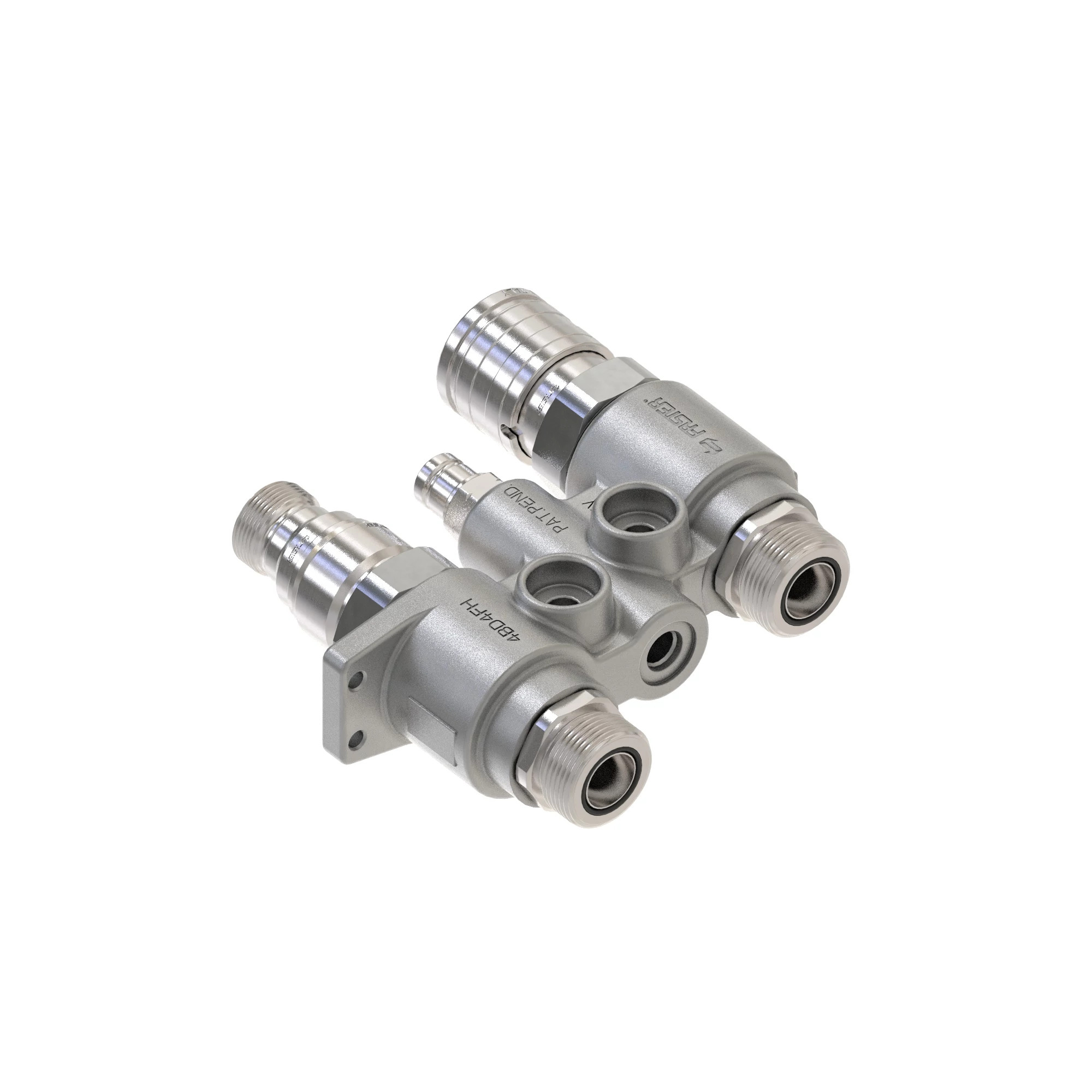 John Deere Auxiliary Coupler Manifold - AT405634