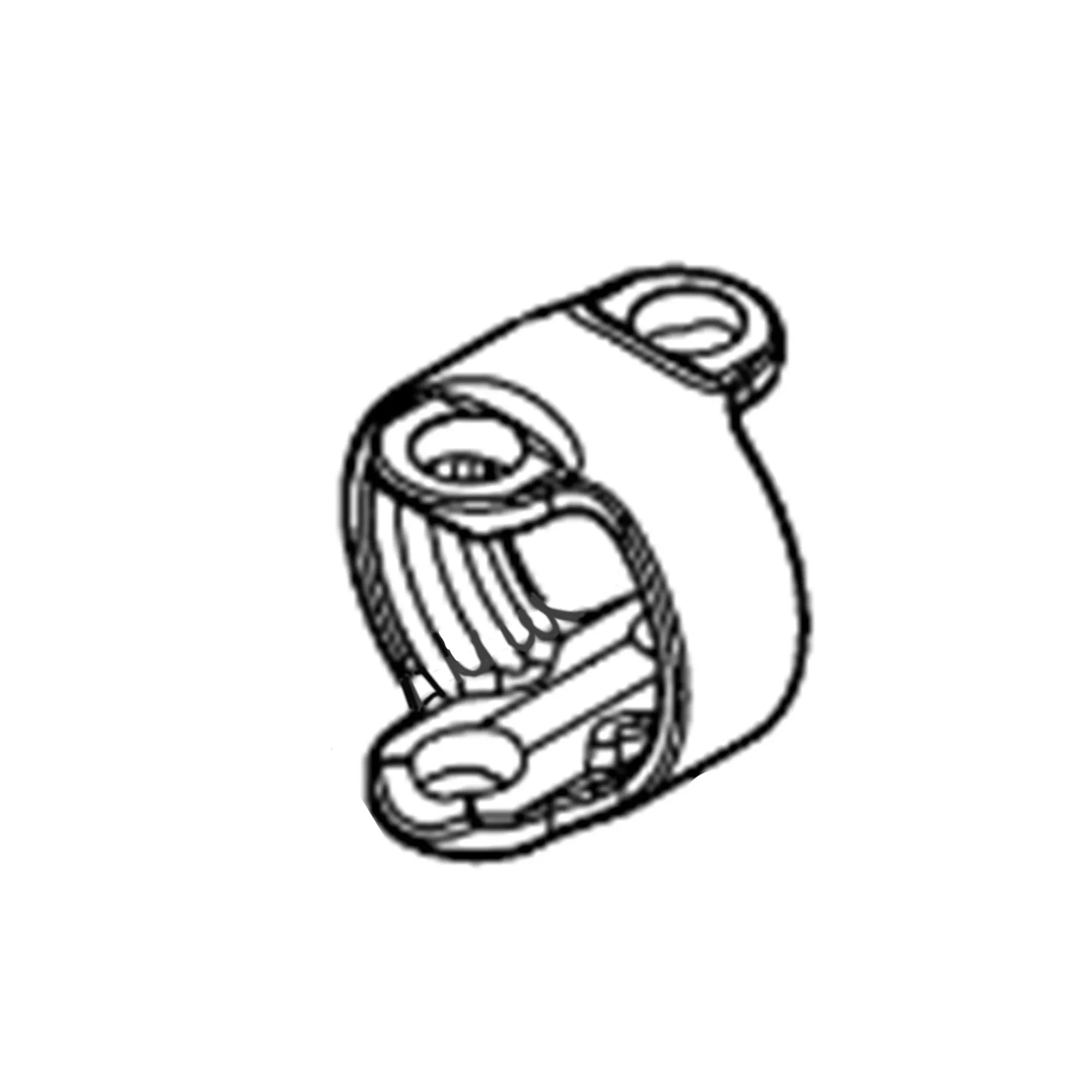 John Deere Double Universal Joint Housing - N382422