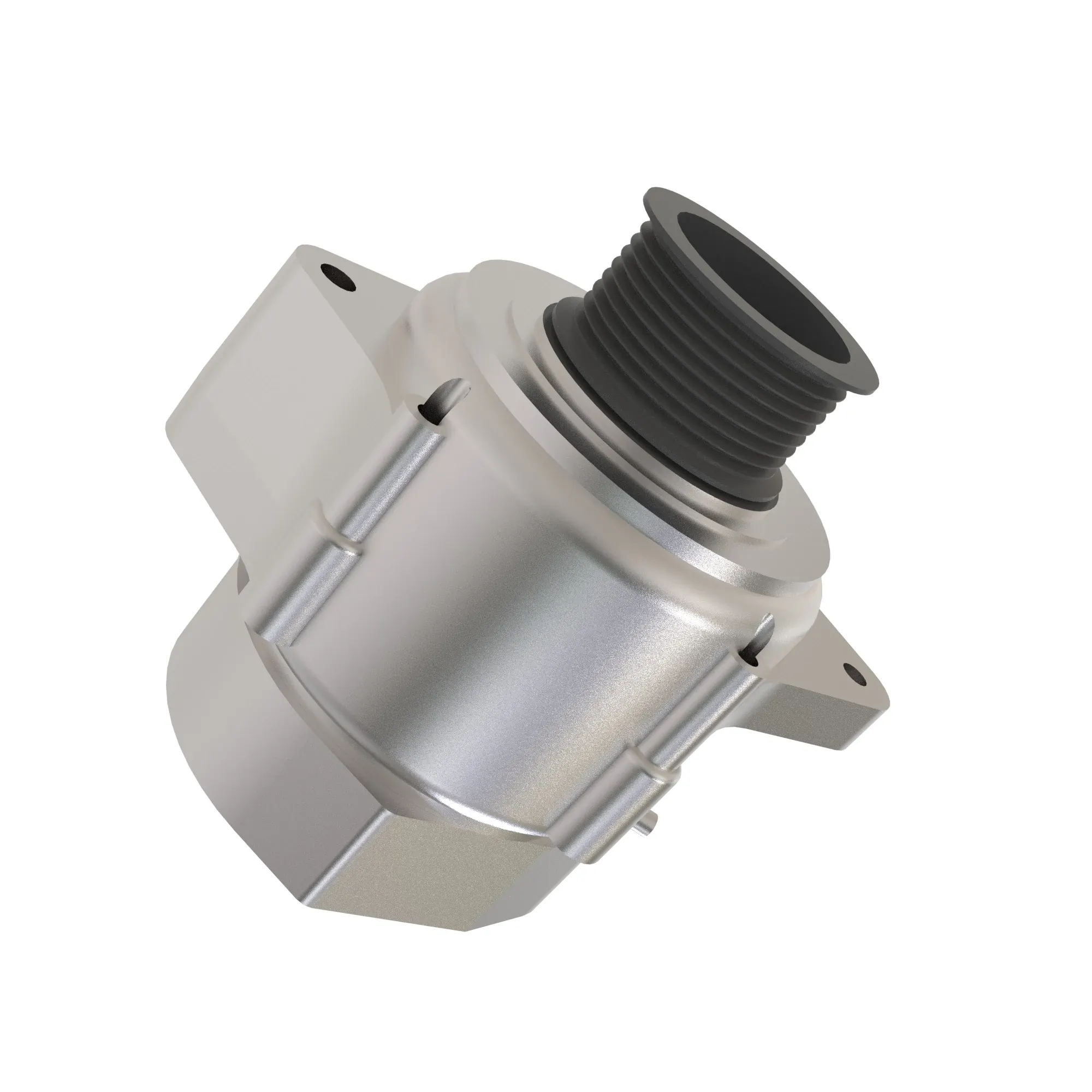 Alternator With Pulley