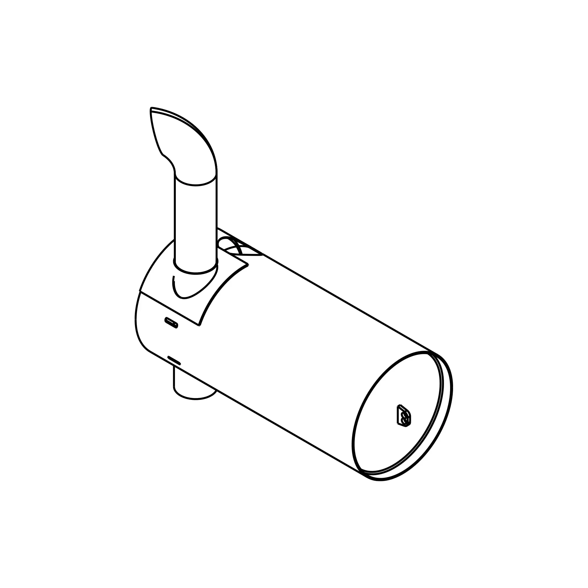 John Deere Muffler - AT480159