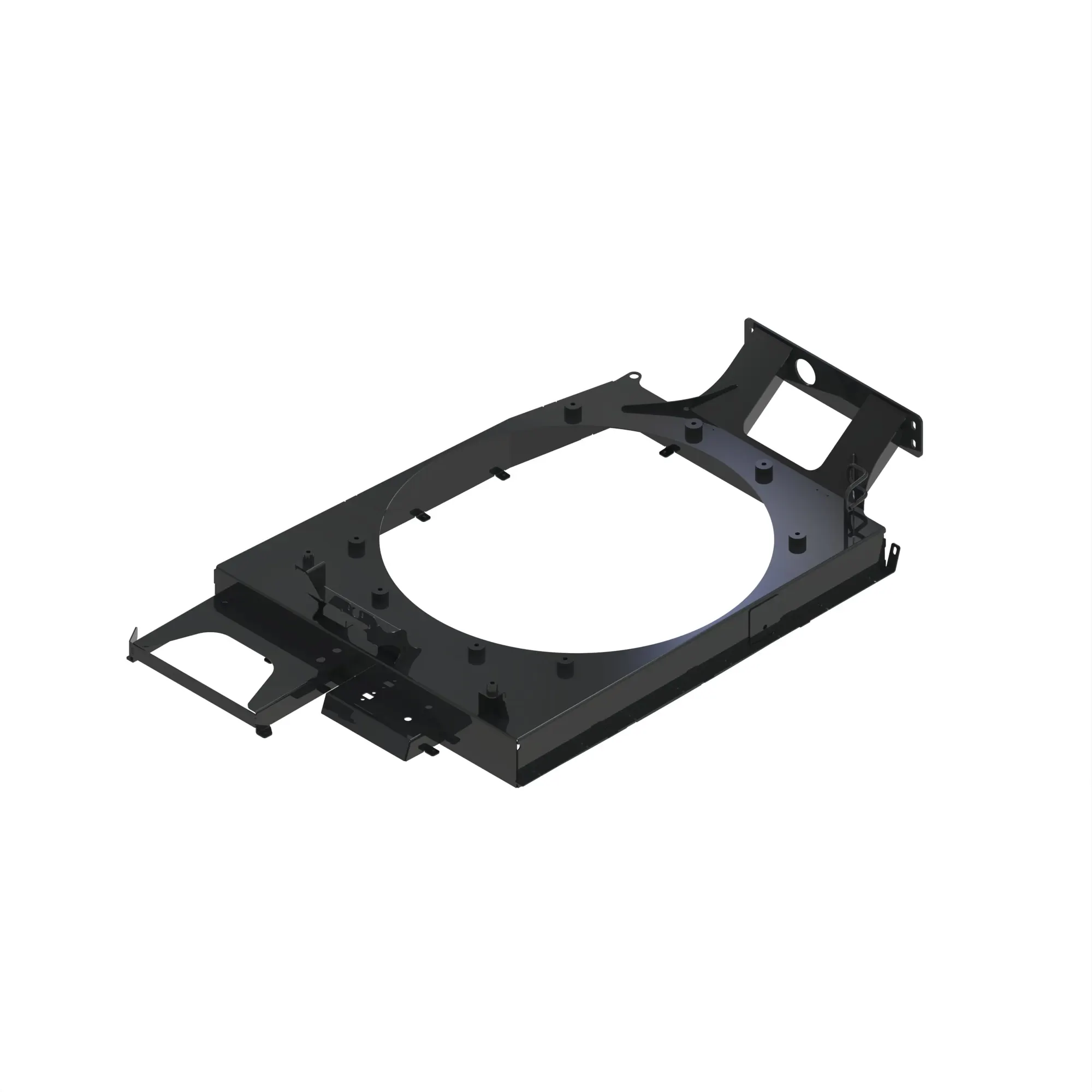 John Deere Engine Cooling Fan Shield - AT408704