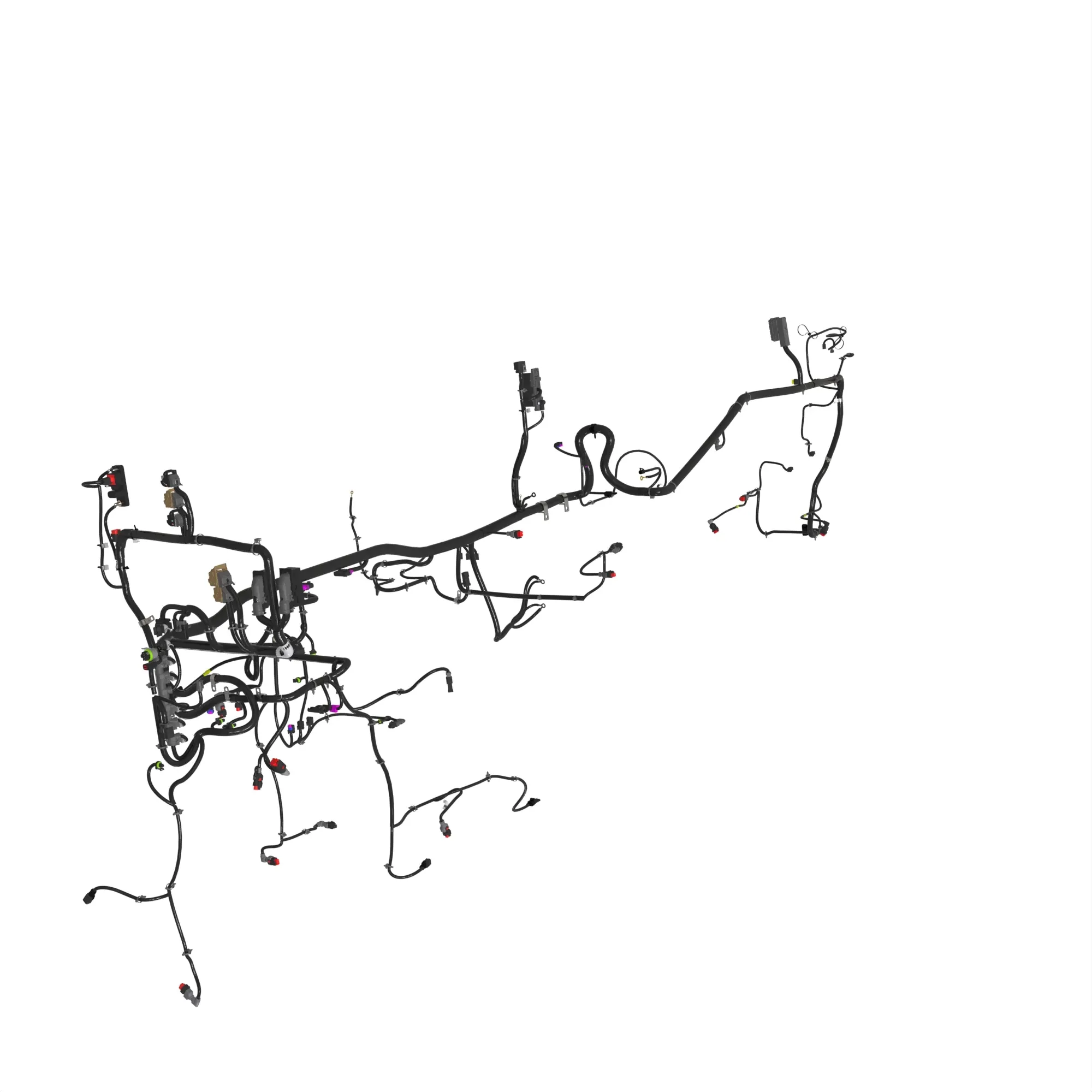 John Deere ILS™ with AutoTrac™ Chassis Wiring Harness - RE579867
